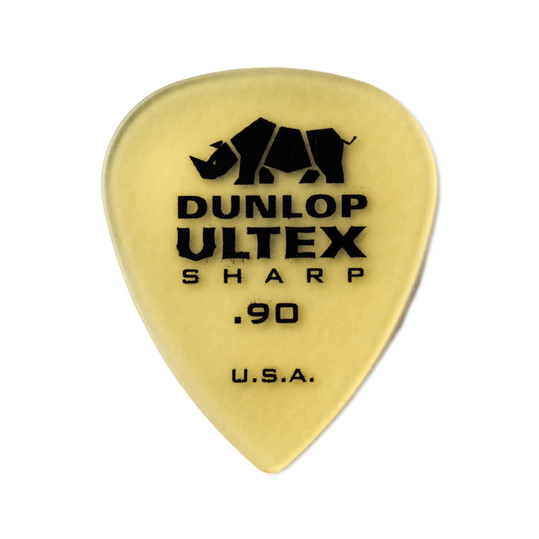Jim Dunlop 433P.90 Ultex Sharp 0.90mm Guitar Picks Player Pack, 6-Pack