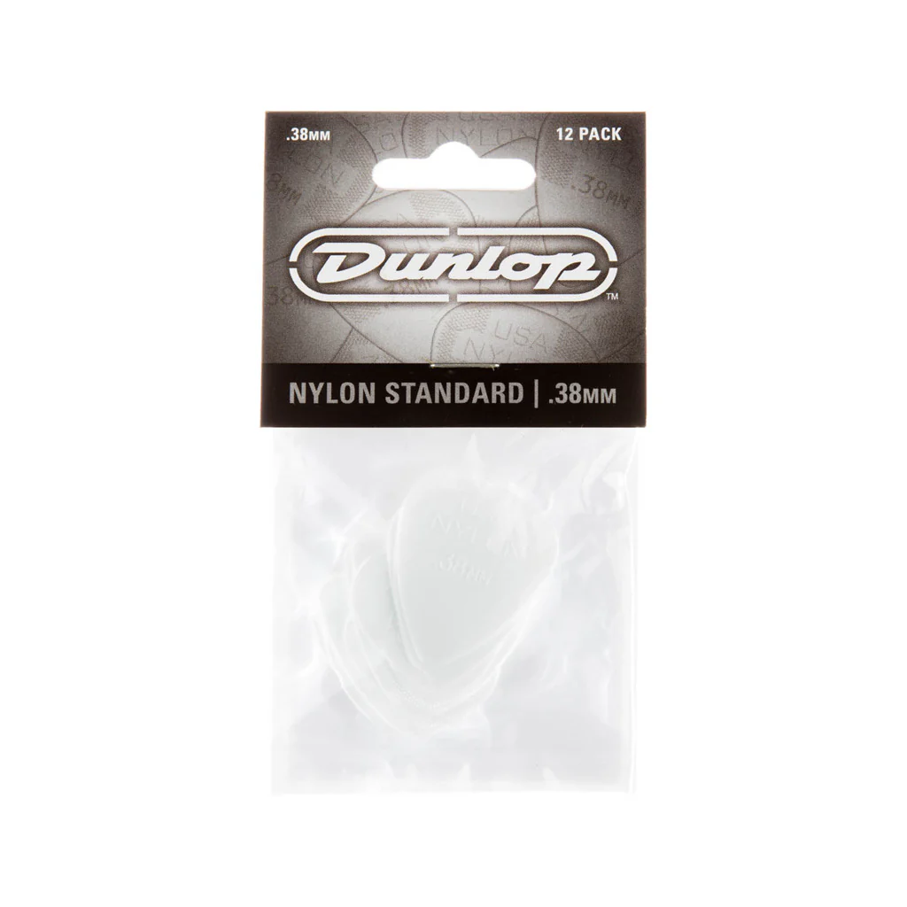 Jim Dunlop 44 Nylon Standard Pick, .38mm, 12-Pack - Image 4