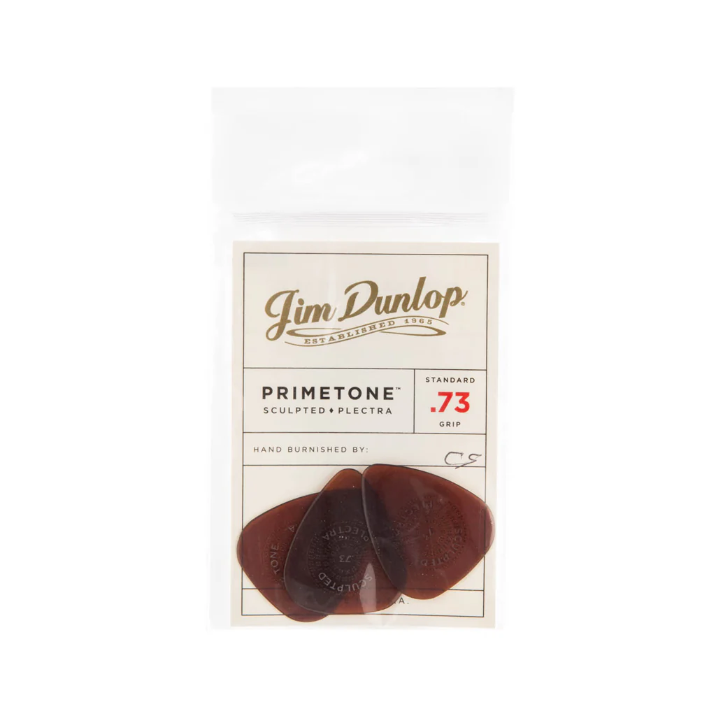Jim Dunlop 510 Primetone Standard Grip Pick, .73mm, 3-Pack