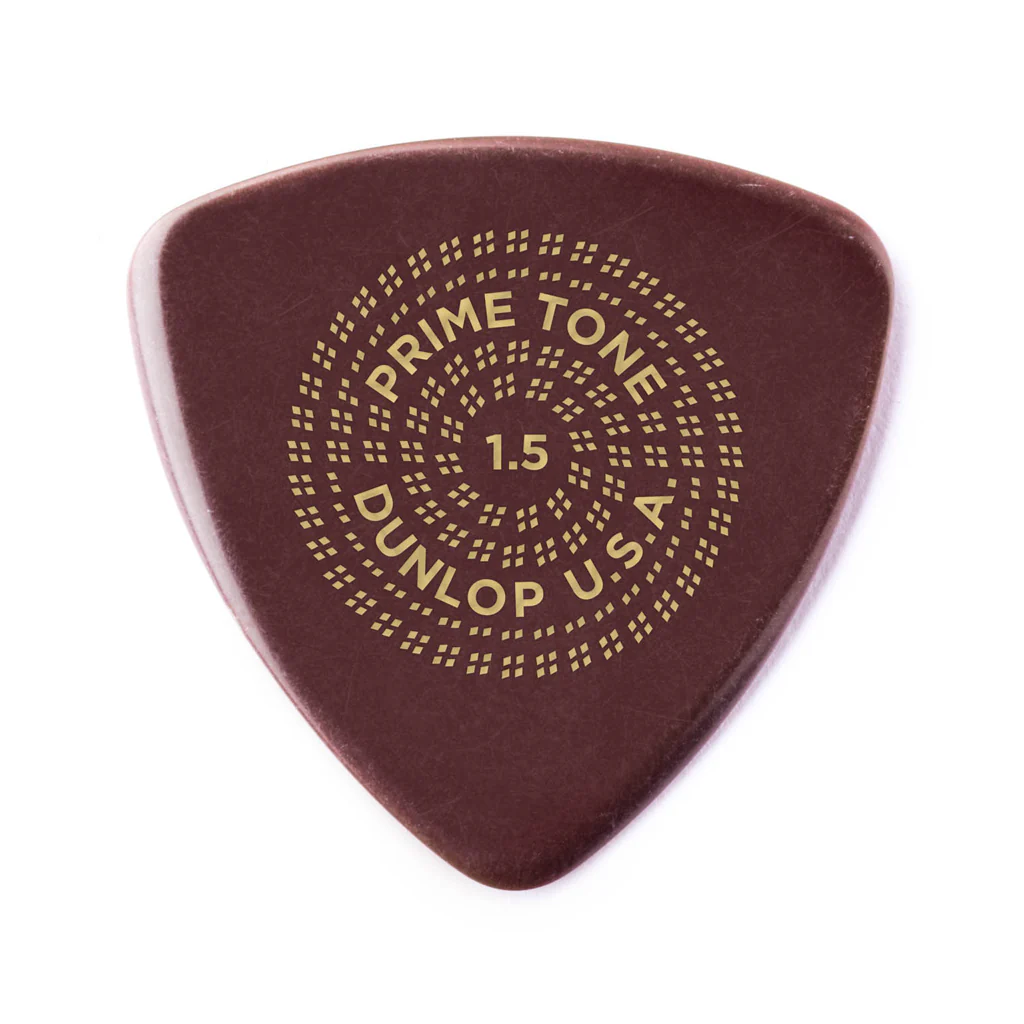 Jim Dunlop 513 Primetone Triangle Smooth Pick, 1.5mm, 3-Pack - Image 3