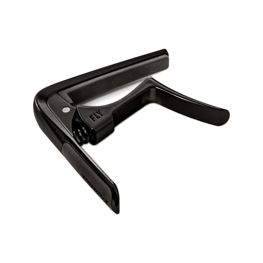 Jim Dunlop 63CBK Trigger Fly Curved Capo, Black - Image 2