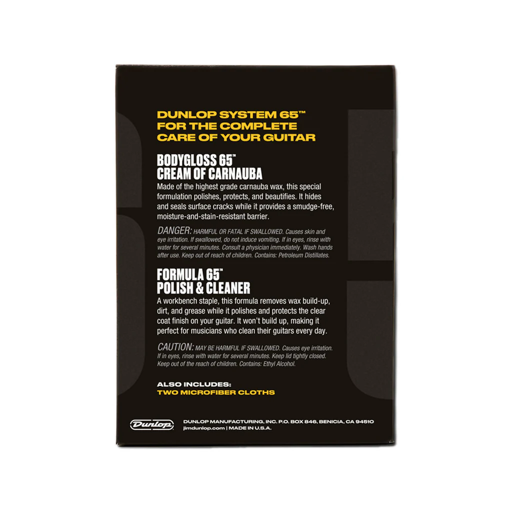 Jim Dunlop 6501 System 65 Guitar Polish Kit - Image 3