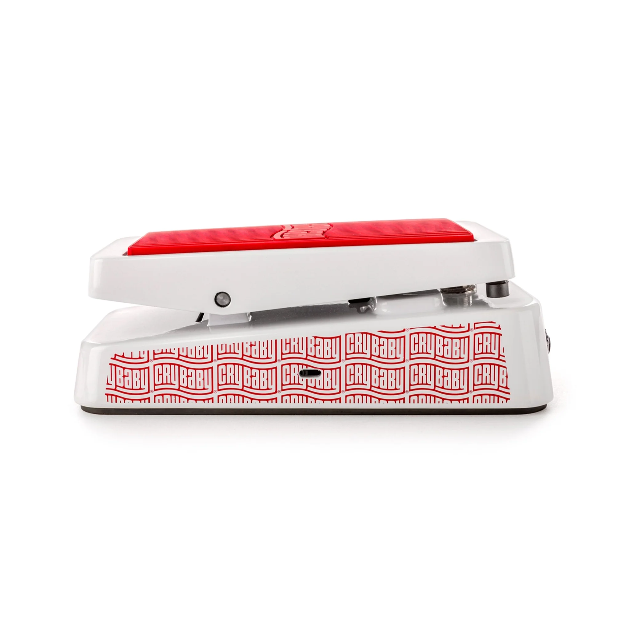 Jim Dunlop CBJ95SW Special Edition Cry Baby Junior Wah Guitar Effects Pedal, White - Image 3