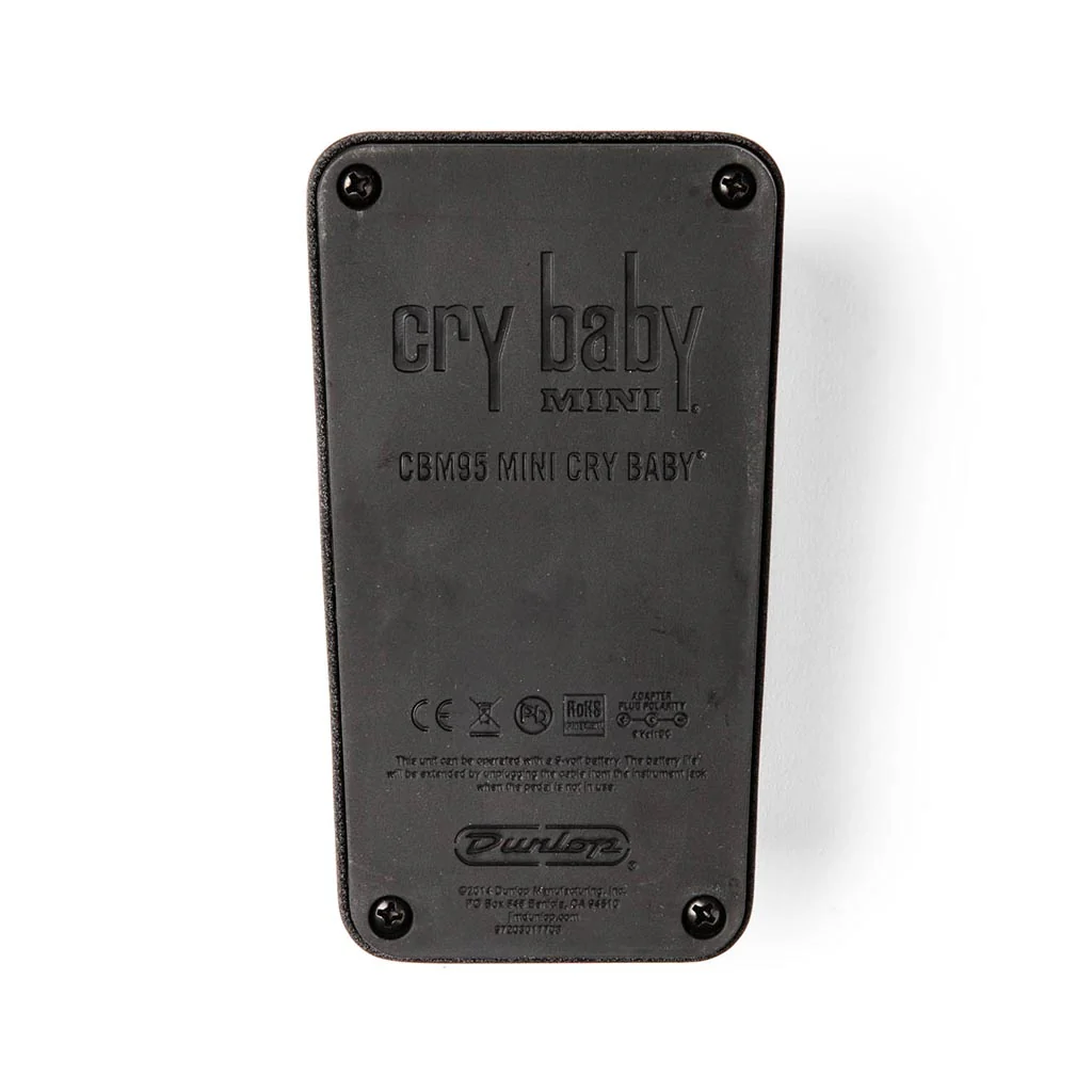 Jim Dunlop CBM95 Cry Baby Mini Wah Guitar Effects Pedal - Image 5