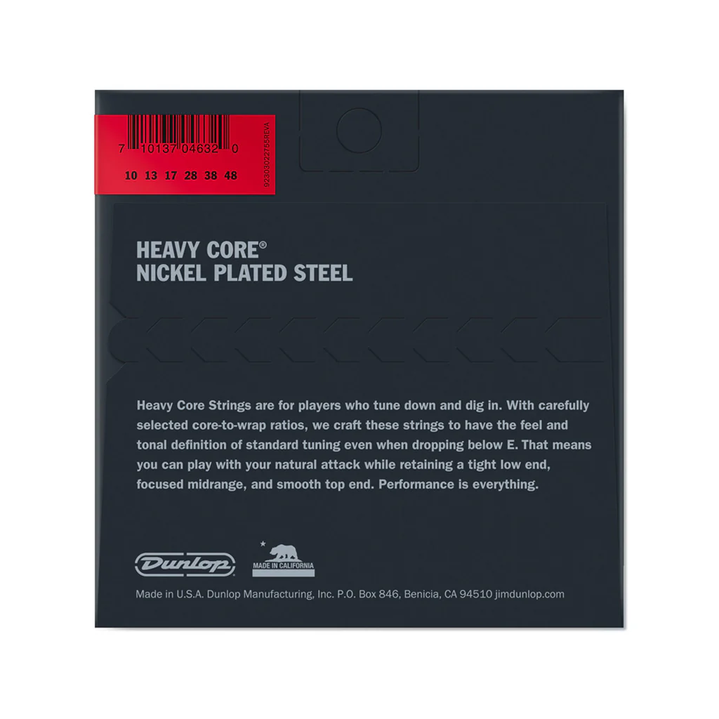 Jim Dunlop DHCN1048 Heavy Core Electric Guitar Strings, 10-48 - Image 2