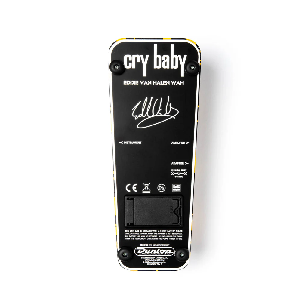 Jim Dunlop EVH95 Cry Baby EVH Wah Guitar Effects Pedal - Image 6