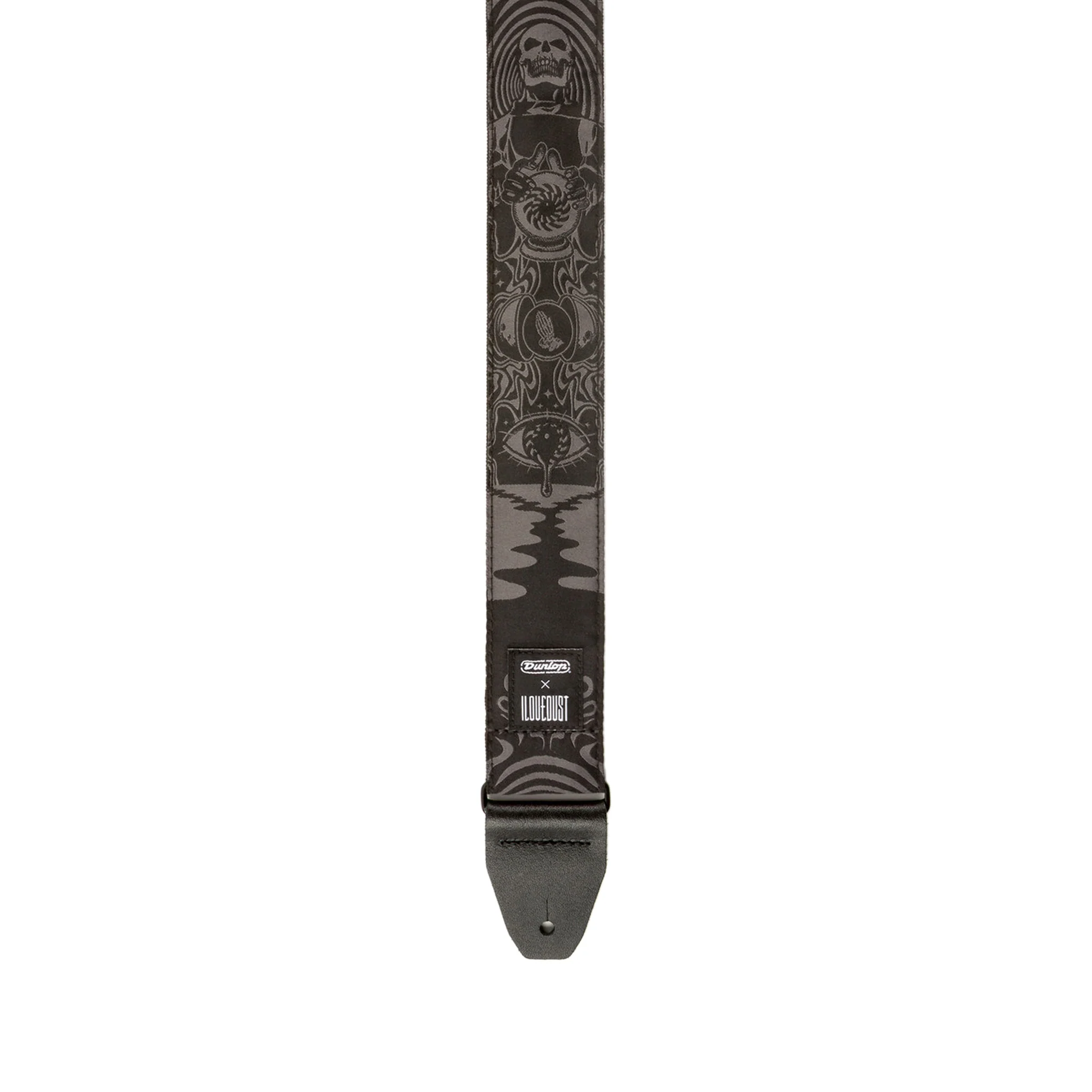 Jim Dunlop ILD13 I Love Dust Endless Midnight Guitar Strap - Image 2