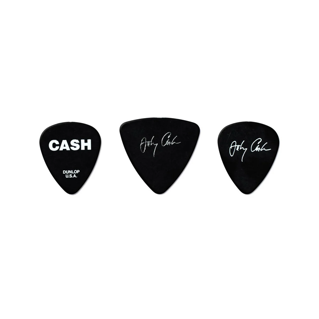 Jim Dunlop JCPT03M Johnny Cash Signature Medium Pick Tin - Image 2