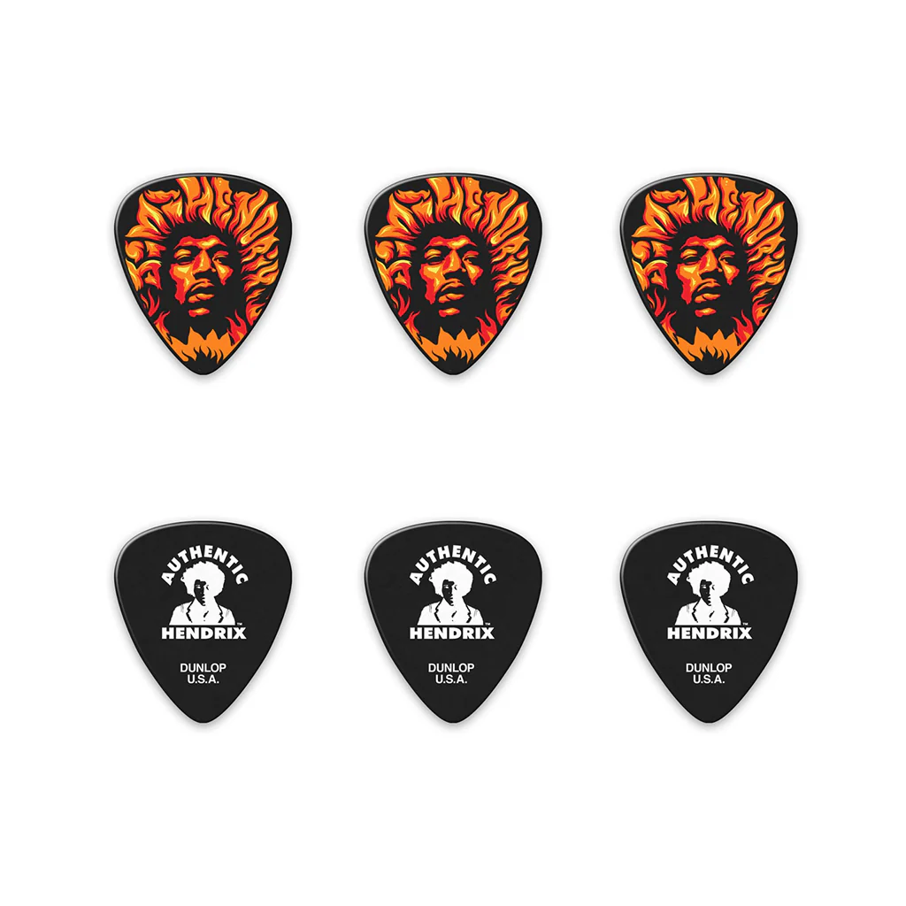 Jim Dunlop JH-PT14H Jimi Hendrix Voodoo Fire Pick Tin - Image 2