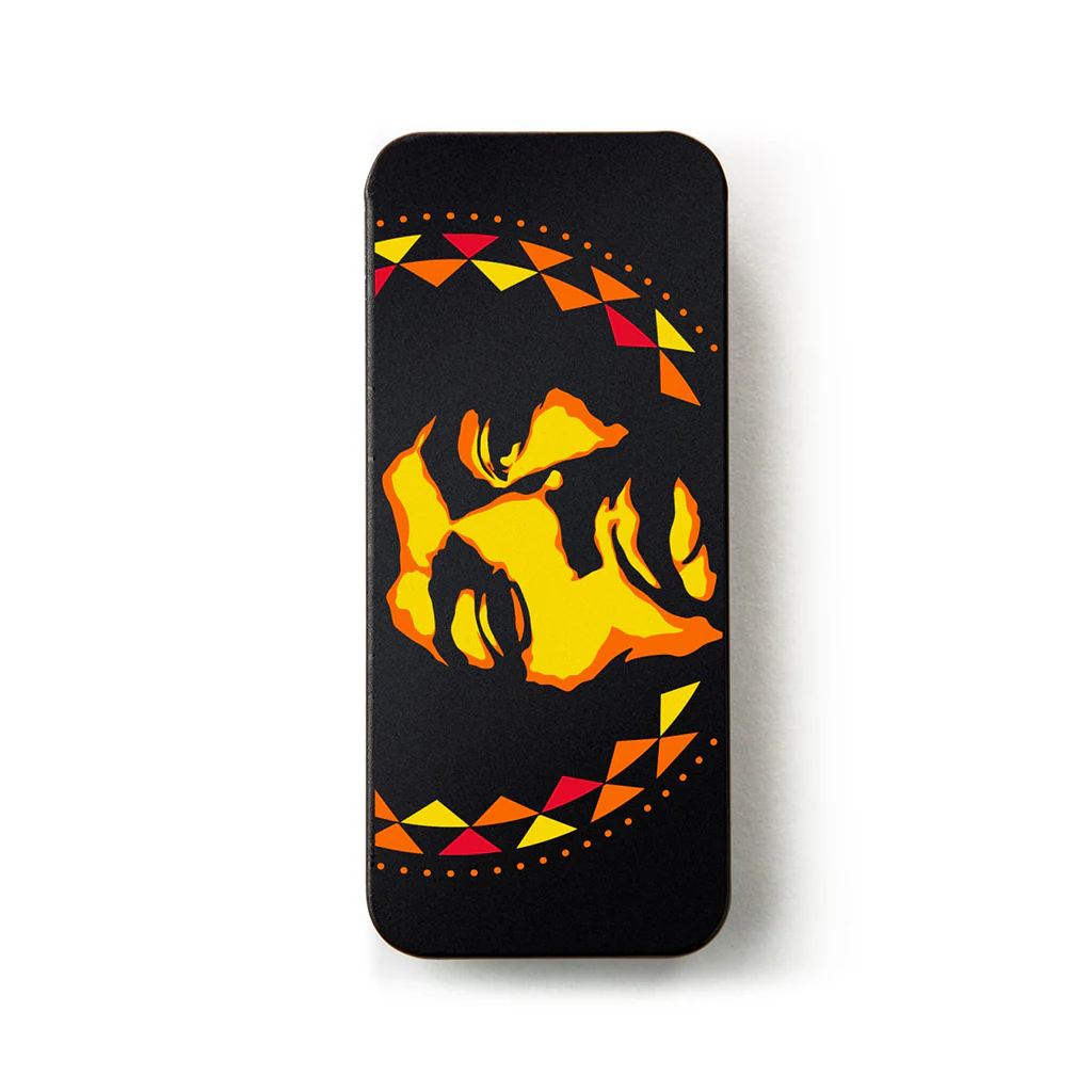 Jim Dunlop JH-PT16H Jimi Hendrix Aura Mandala Pick Tin - Image 3