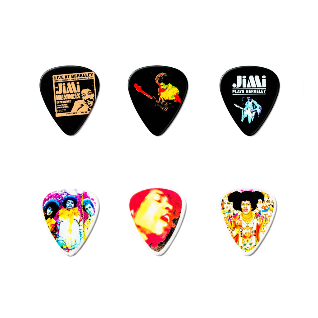 Jim Dunlop JHPT01M Jimi Hendrix Are you Experienced Pick Tin, Medium - Image 2