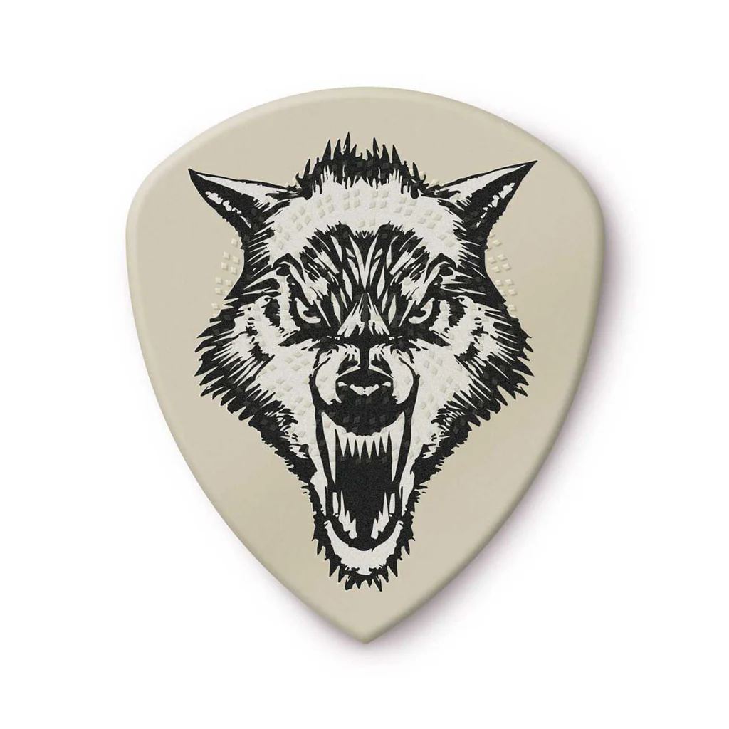Jim Dunlop PH122 Hetfields White Fang Custom Flow Picks, 1.14mm, 6-Pack - Image 2