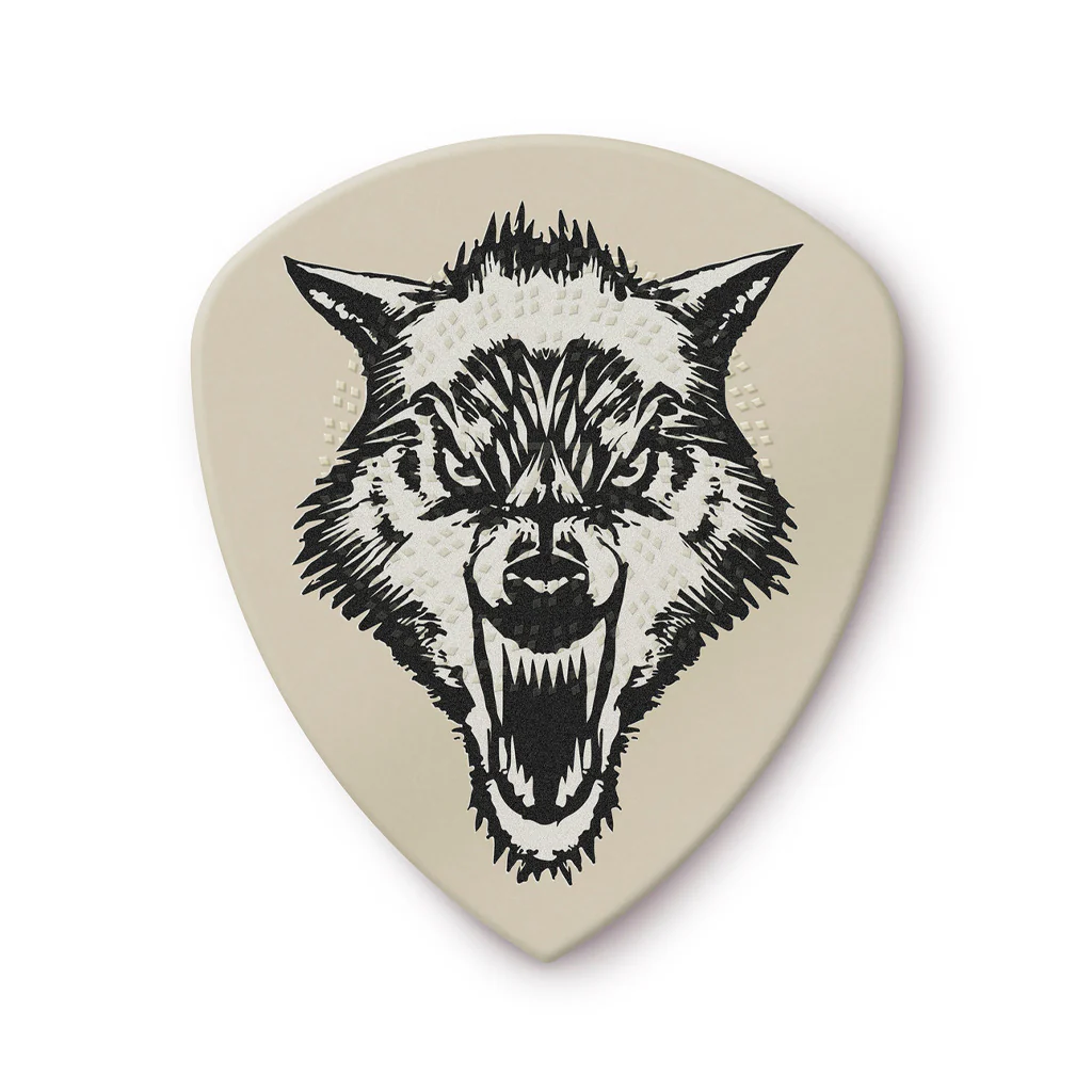 Jim Dunlop PH122 Hetfields White Fang Custom Flow Picks, .73mm, 24-Pack - Image 2