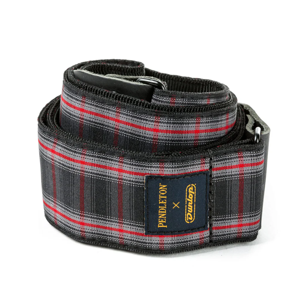 Jim Dunlop PWM06 Pendleton x Dunlop Woven Guitar Strap, Jacquard Oxford Waverly - Image 2
