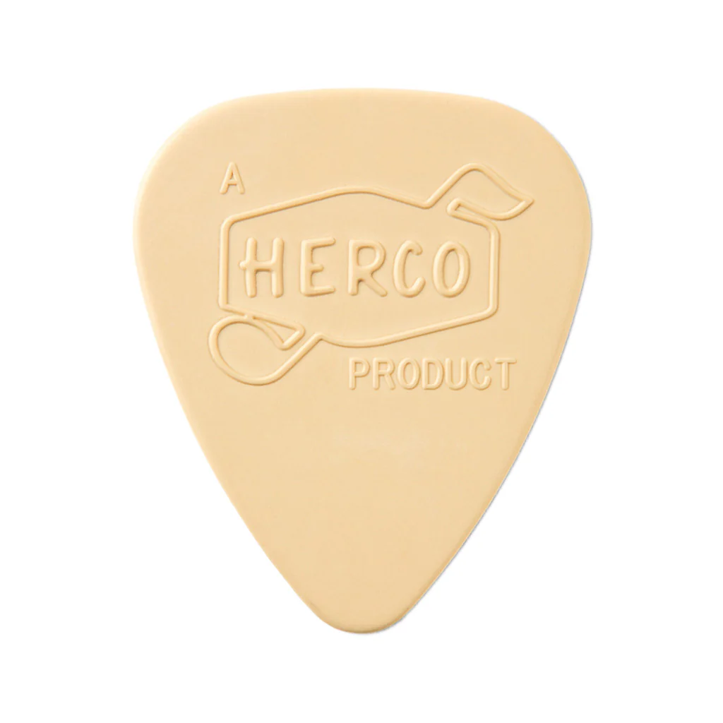 Jim Dunlop x Herco Custom HEV211U66P 66 Ultex Guitar Picks, Heavy, Ivory, 6-Pack - Image 2