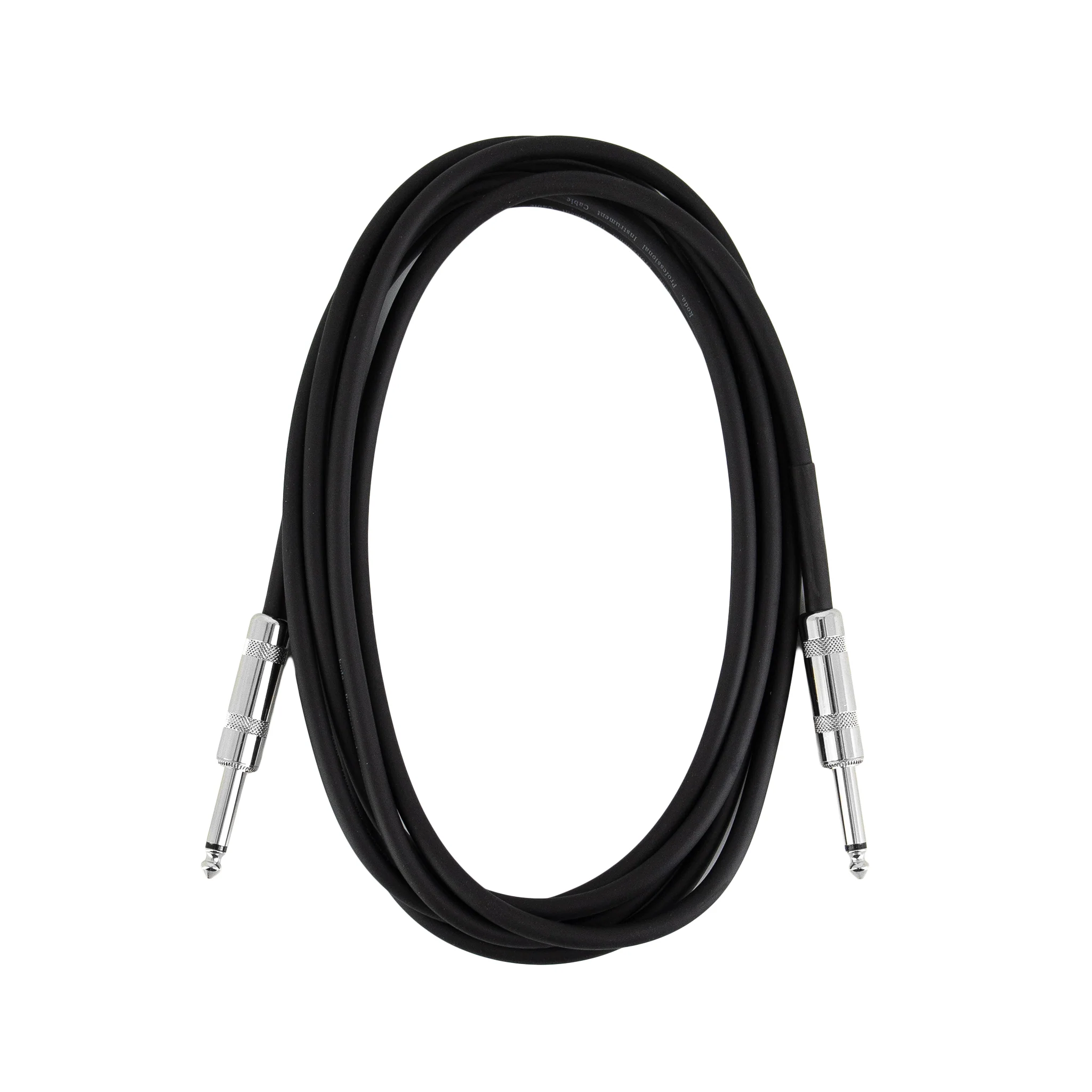 koda essential KIC10 Straight-Straight Instrument Cable, 10ft, Black - Image 3