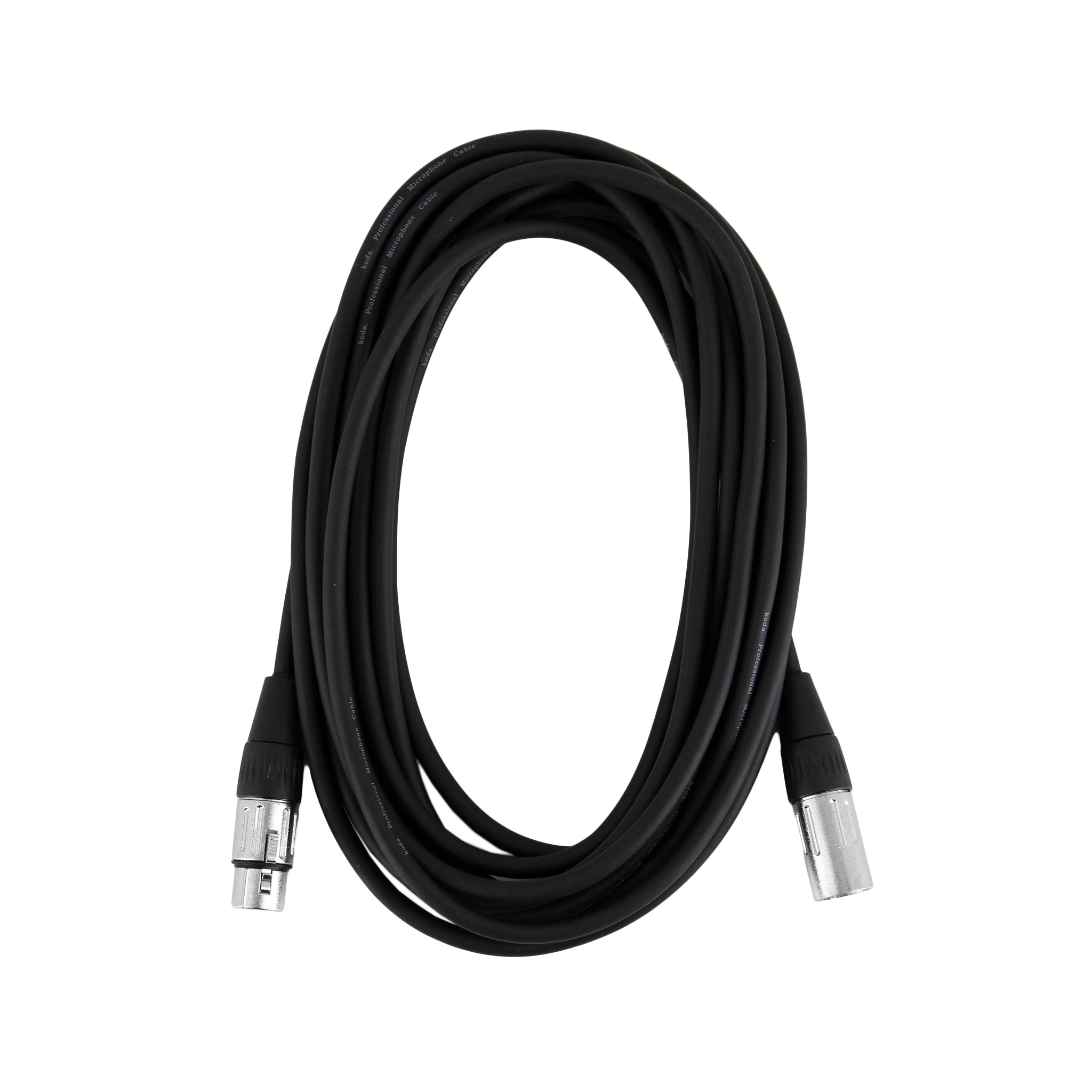 koda essential KMC20 Microphone Cable, 20ft, Black - Image 3