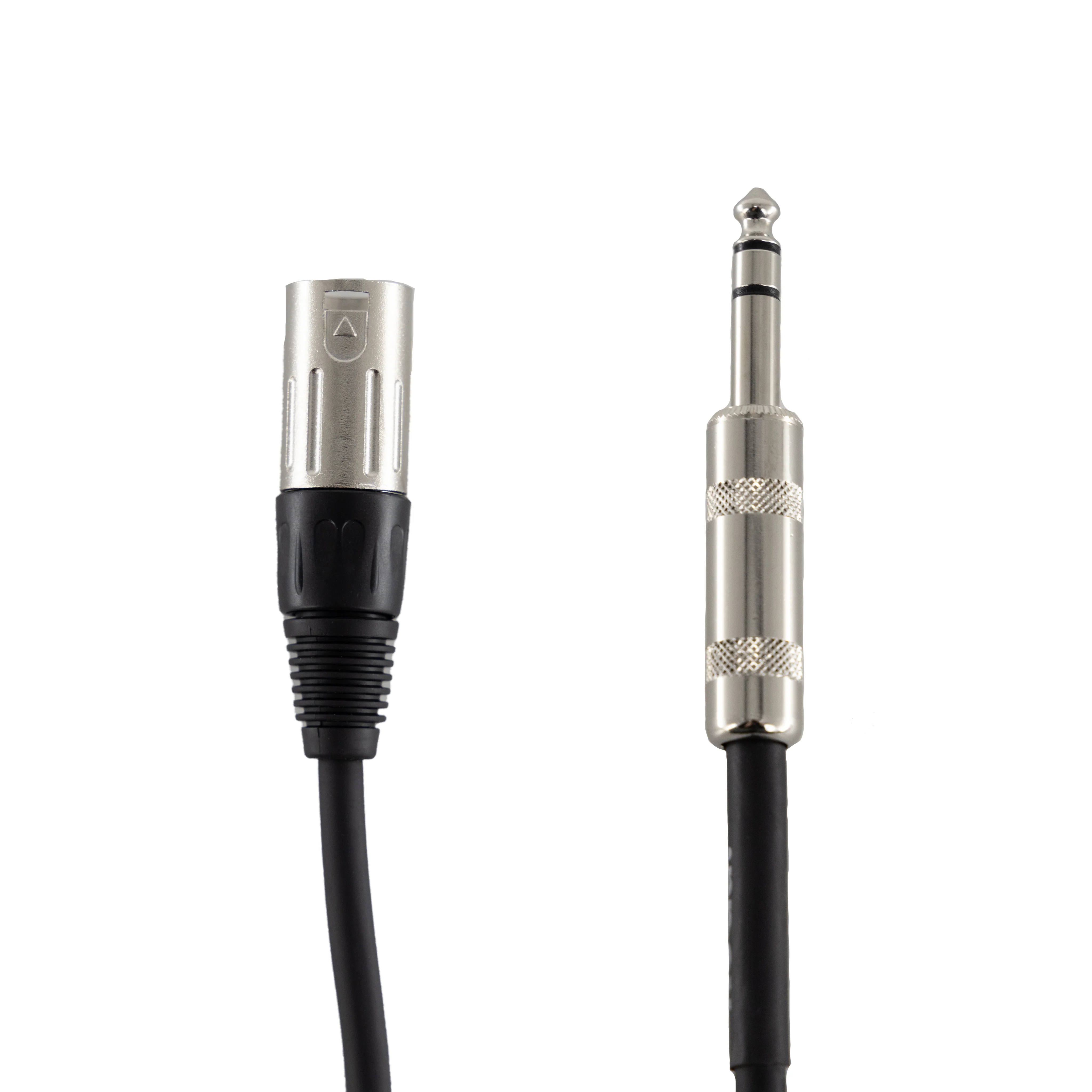 koda essential XLR (Male) to 1/4inch Microphone Cable, 20ft, Black - Image 4