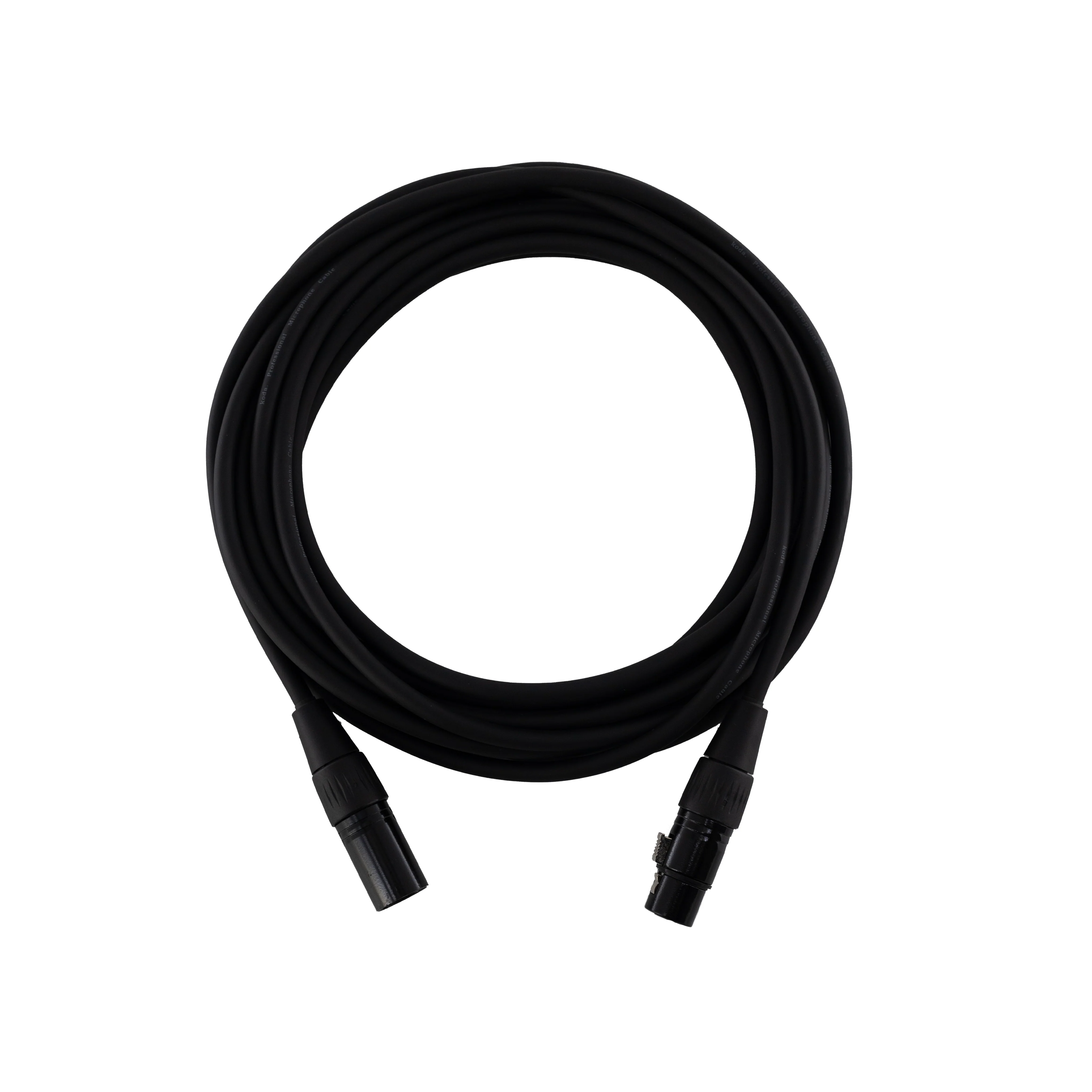 koda plus KMC20 Microphone Cable, 20ft, Black - Image 3