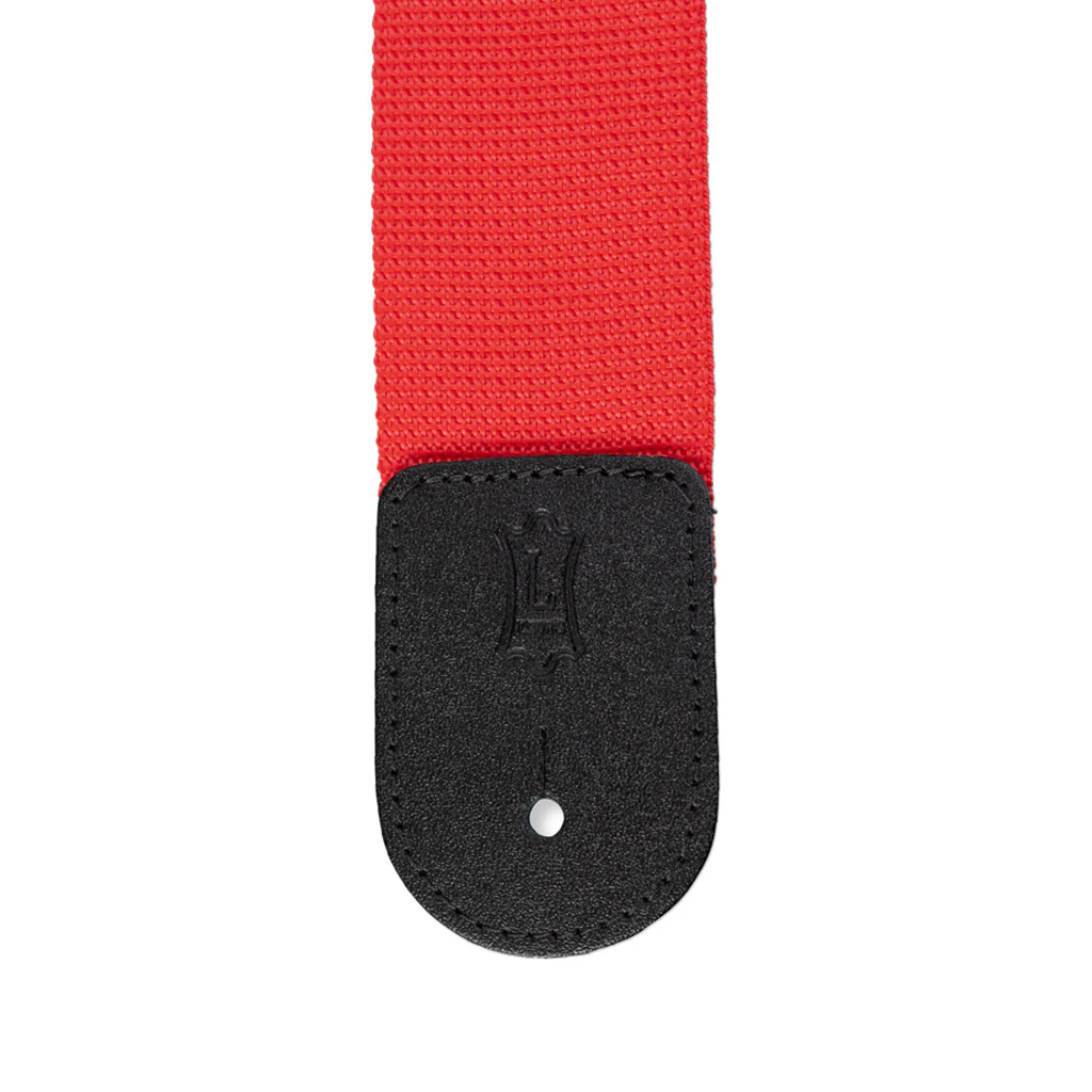 Levy's M8 2inch Polypropylene Guitar Strap, Red - Image 2