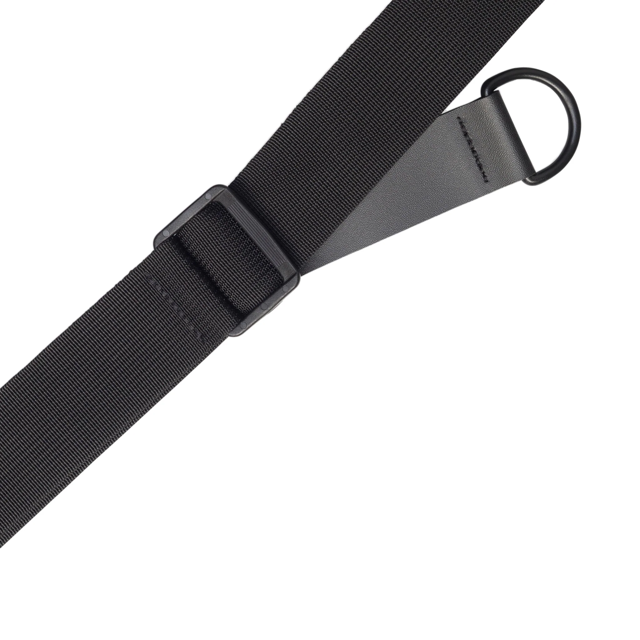 Levy's MRHSS 3inch Ergonomic Right Height Guitar Strap, Black - Image 3