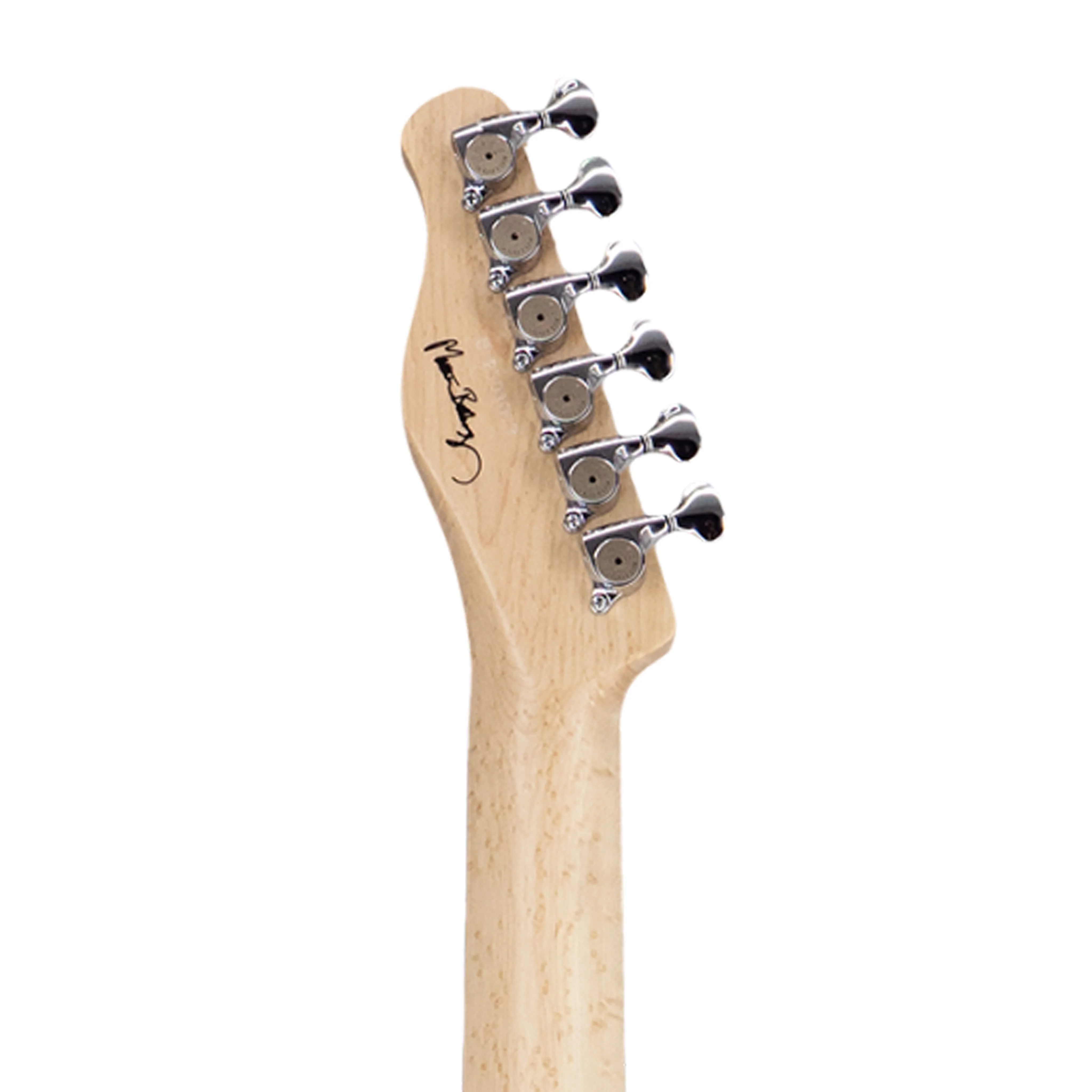 Manson Guitar Works MB-1 New Era Sustainiac Electric Guitar, Ebony FB, Dry Satin Black - Image 7