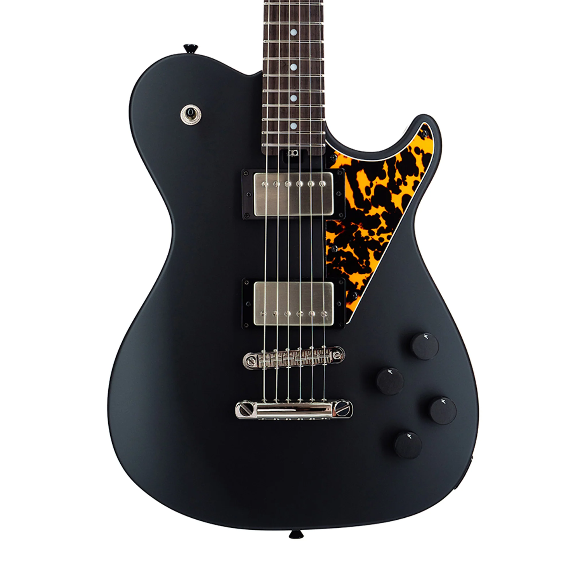 Manson Guitar Works MD-3 Mikey Demus Signature Electric Guitar, Dry Satin Black - Image 3