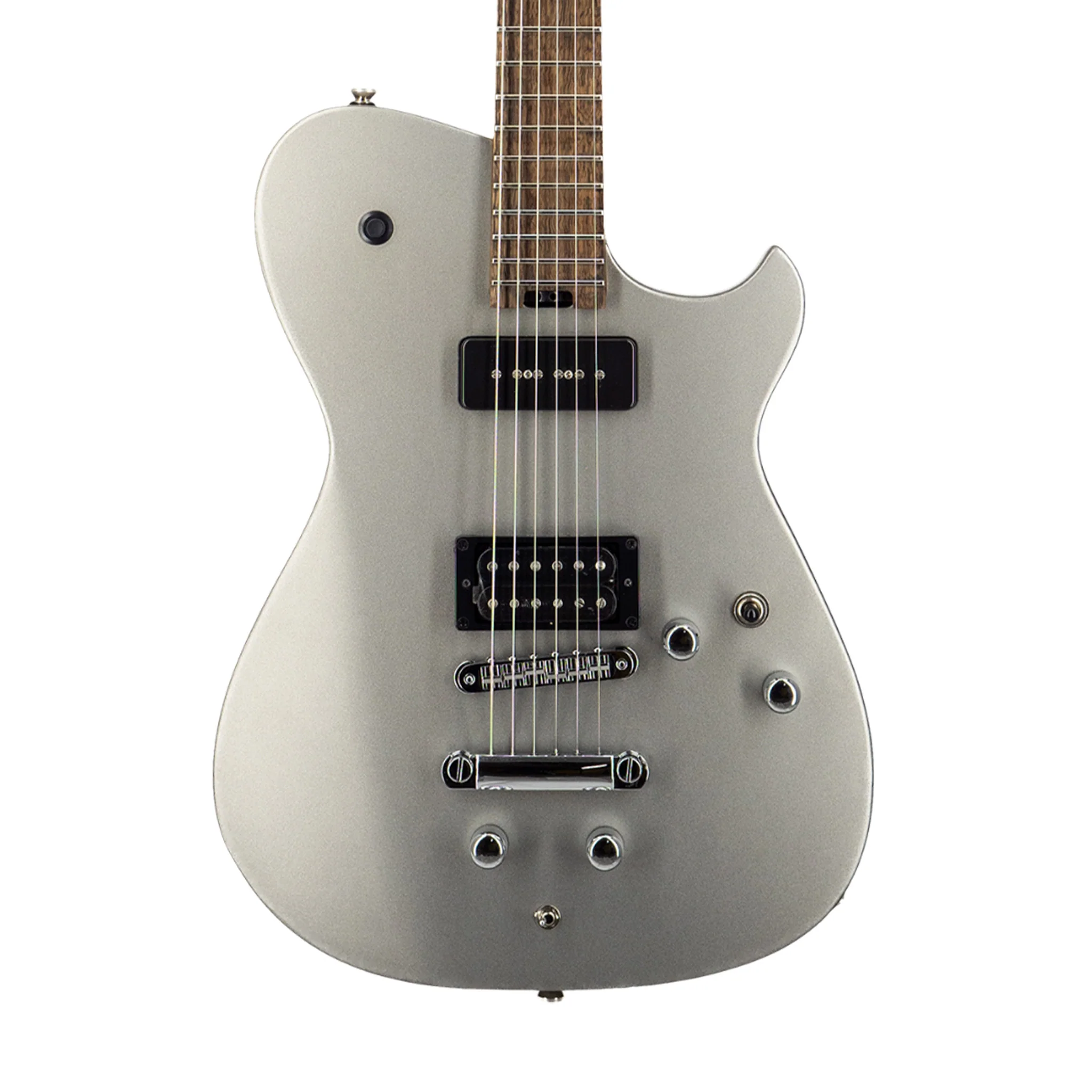 Manson Guitar Works Meta Series MBM-2 Fuzz Factory Electric Guitar, Starlight Silver - Image 3