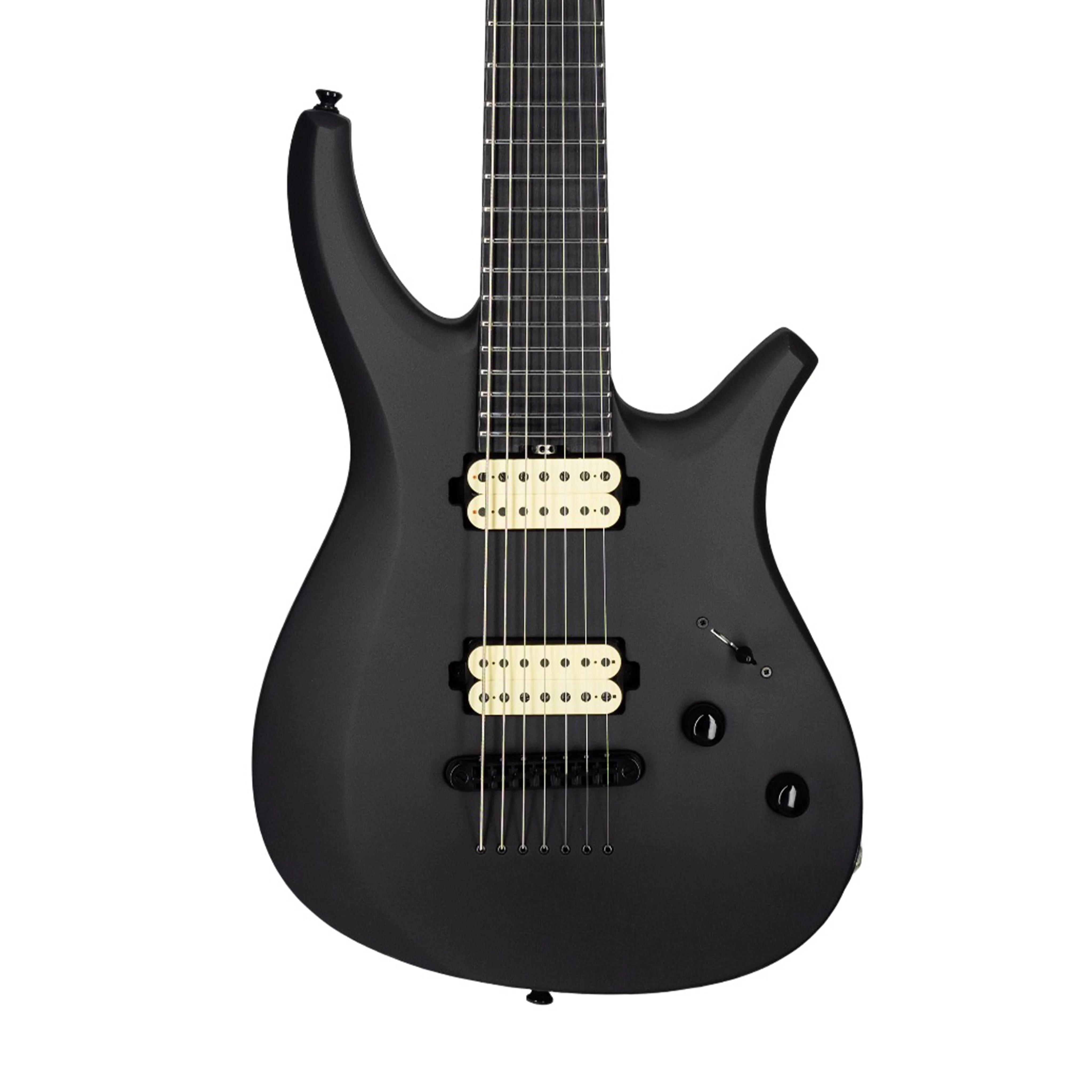 Manson Guitar Works ORYX VII Electric Guitar, Dry Satin Black - Image 3