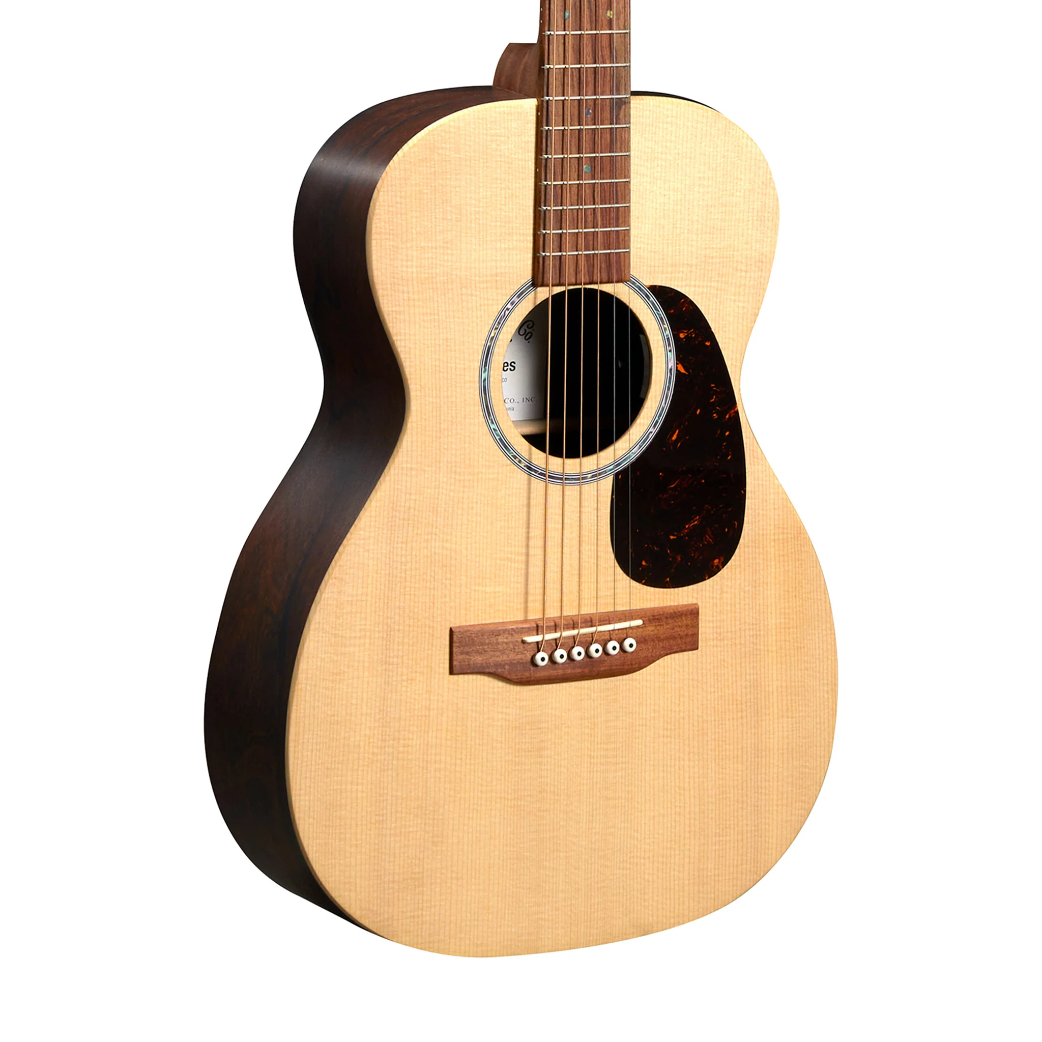 Martin 0-X2E X Series Acoustic-Electric Guitar w/Bag, Cocobolo HPL B&S - Image 3