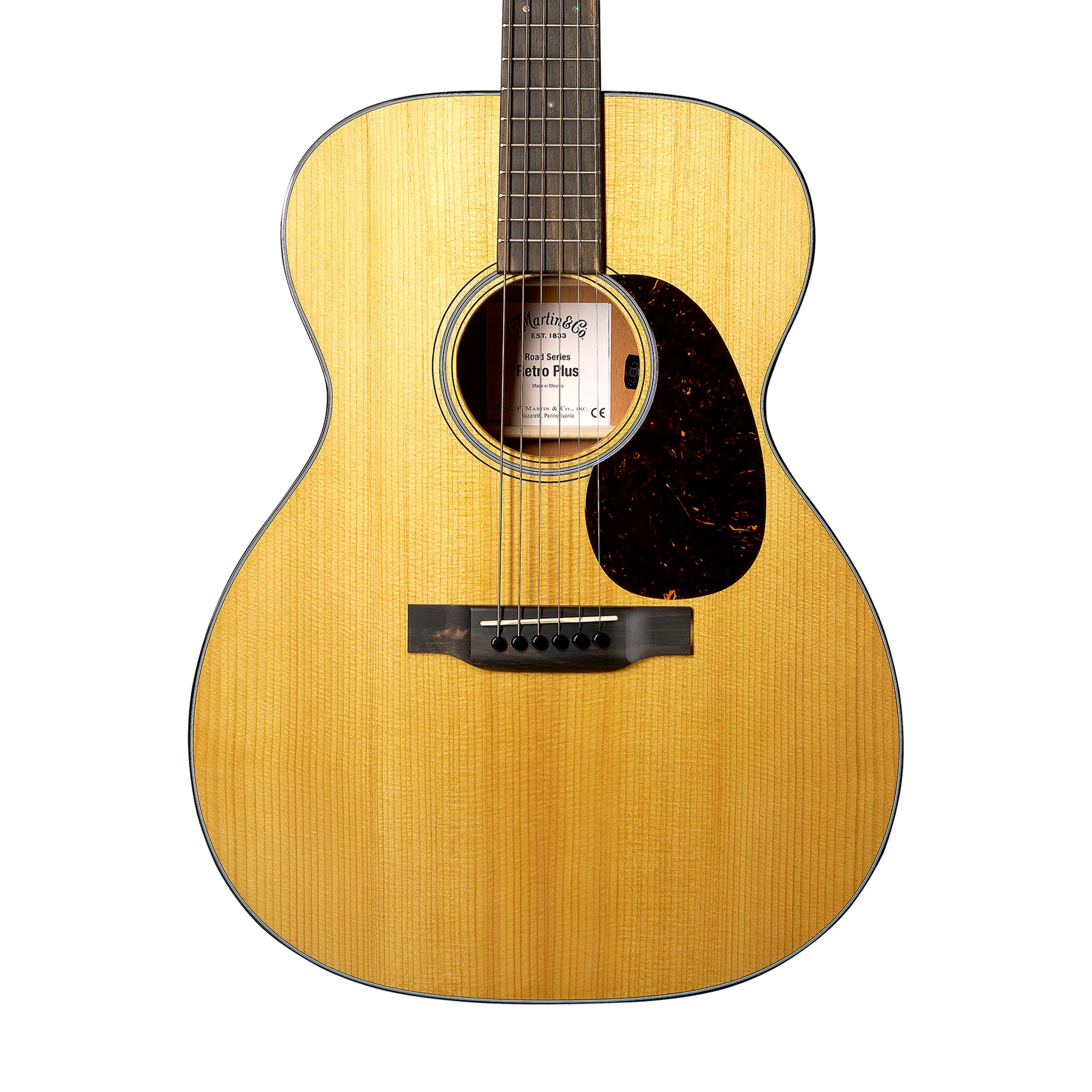 Martin 000E Retro Plus Mahogany Acoustic-Electric Guitar w/Case, Natural Aging Toner - Image 3