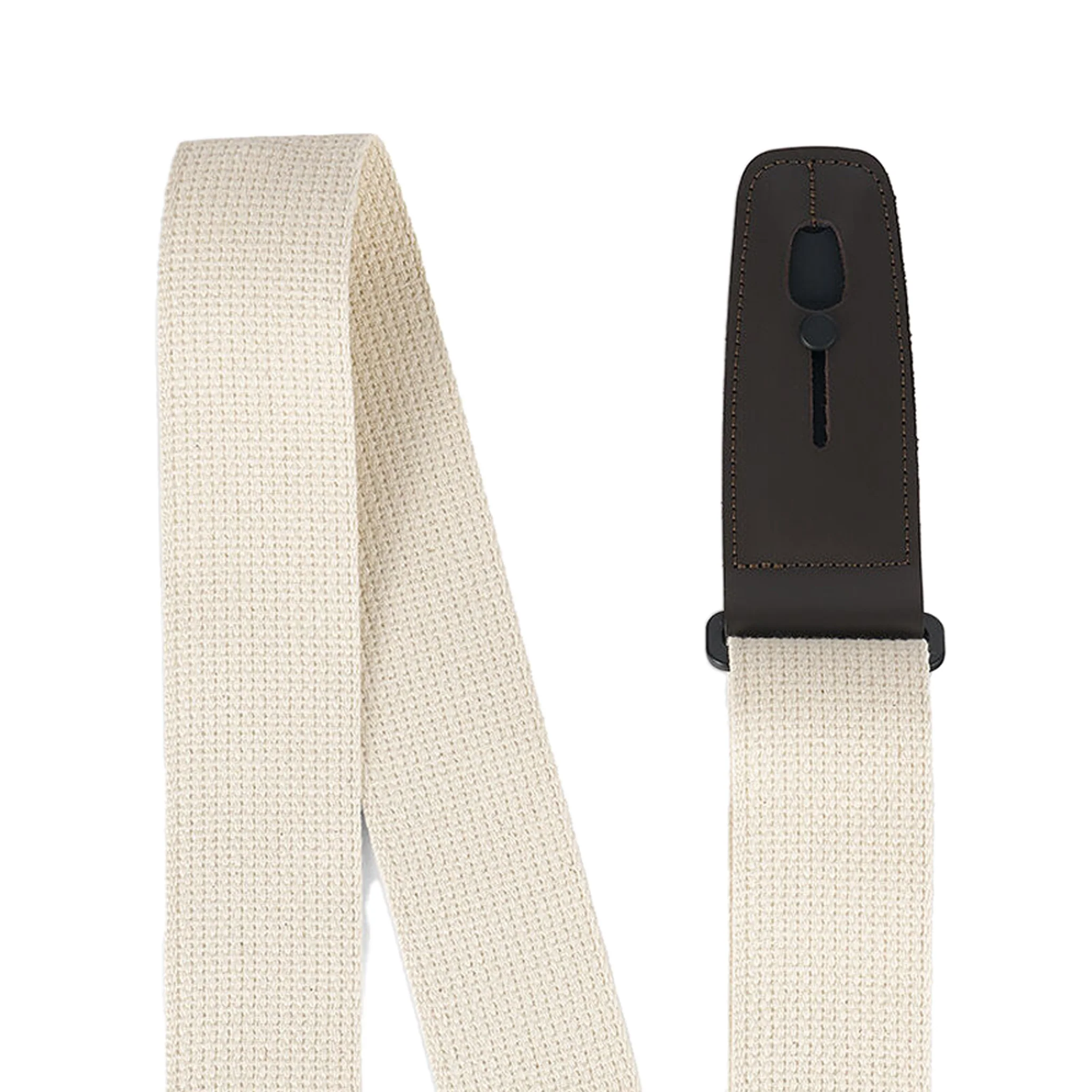 Martin 18A0140 Cotton Weave Lock-it Guitar Strap, Cream - Image 3