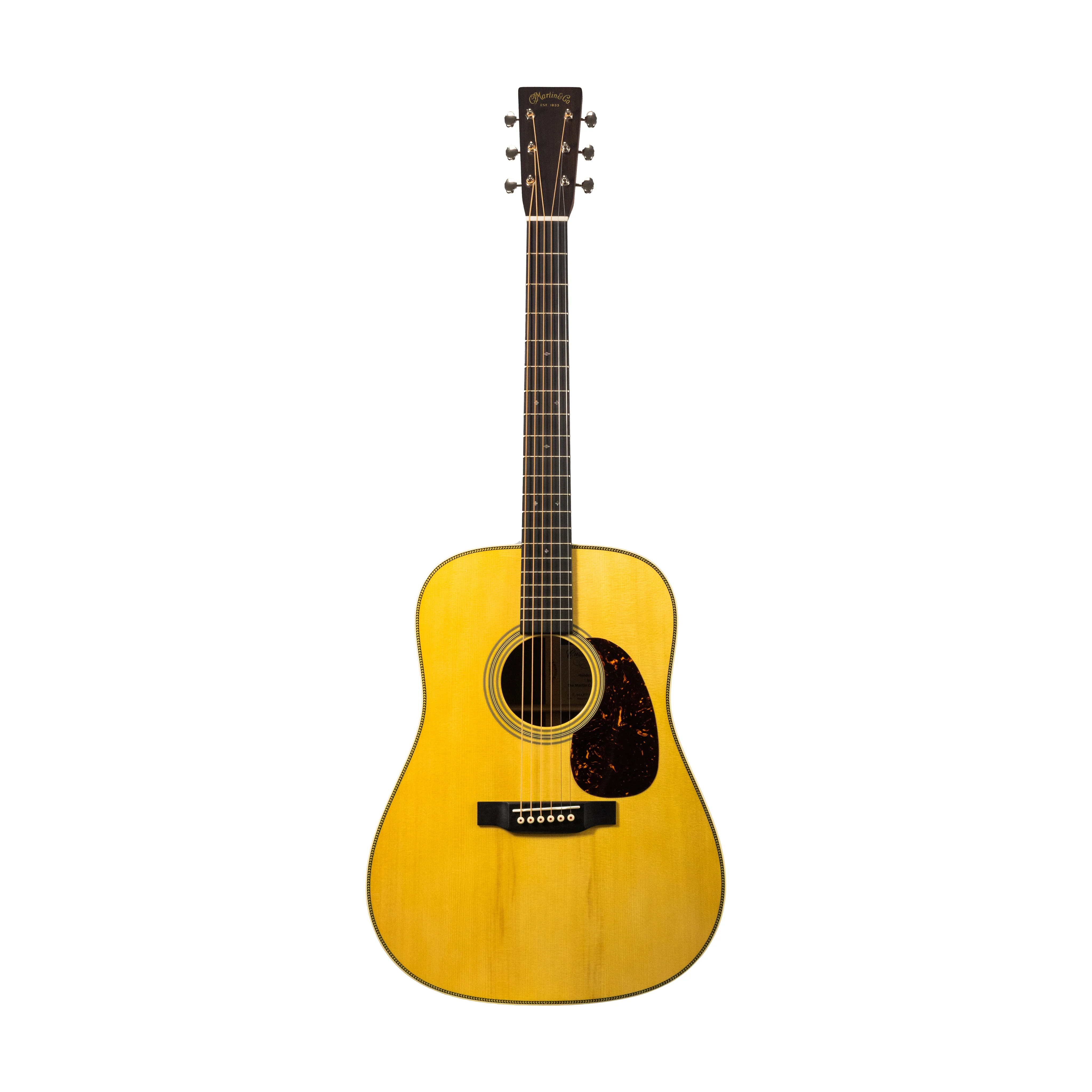 Martin Custom Shop North Street Edition D-28 Herringbone Acoustic Guitar w/Case, Wild Grain EIR