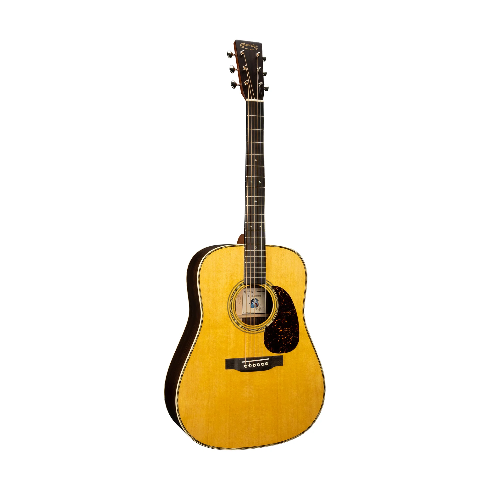 Martin D-28 Billy Strings Signature Acoustic Guitar, Natural w/Antique Toner