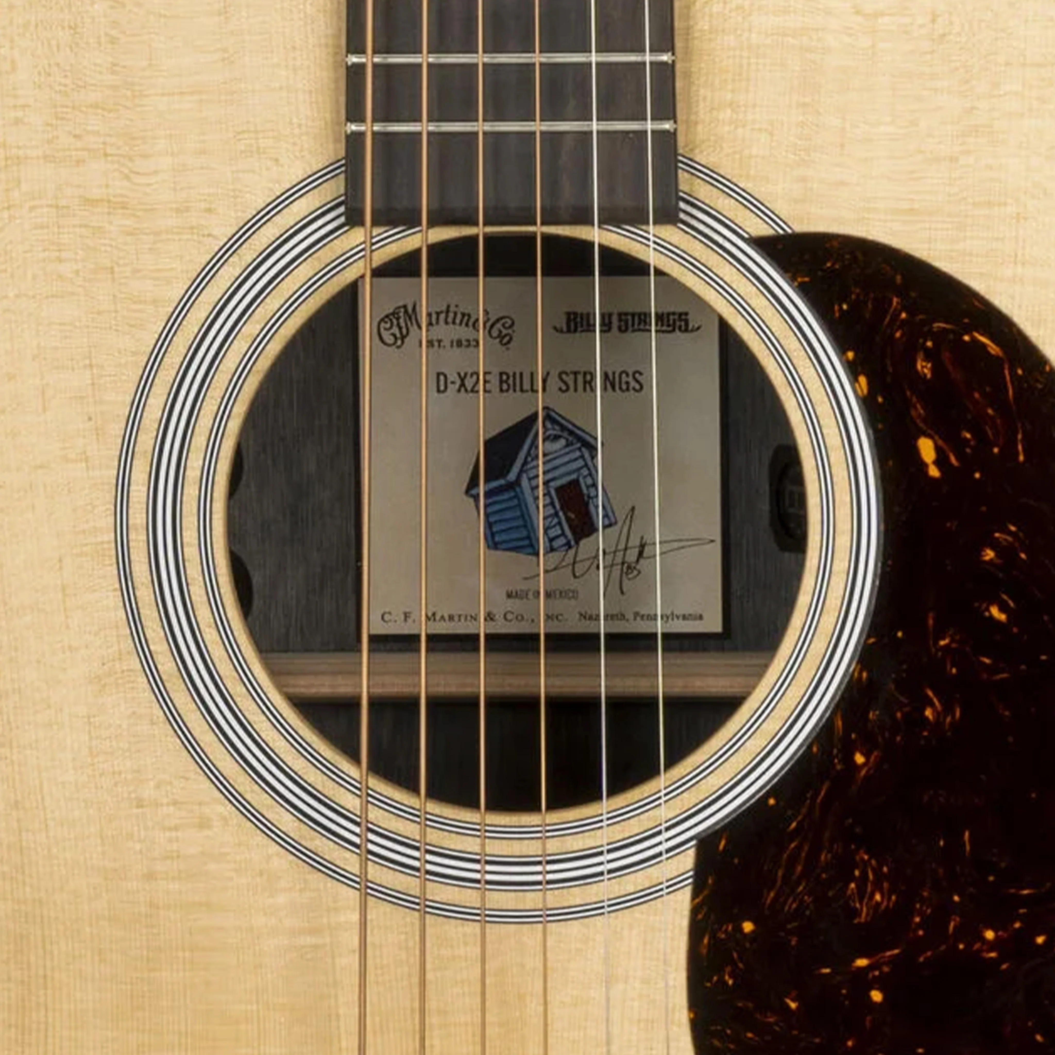 Martin D-X2E Billy Strings Acoustic-Electric Guitar - Image 5