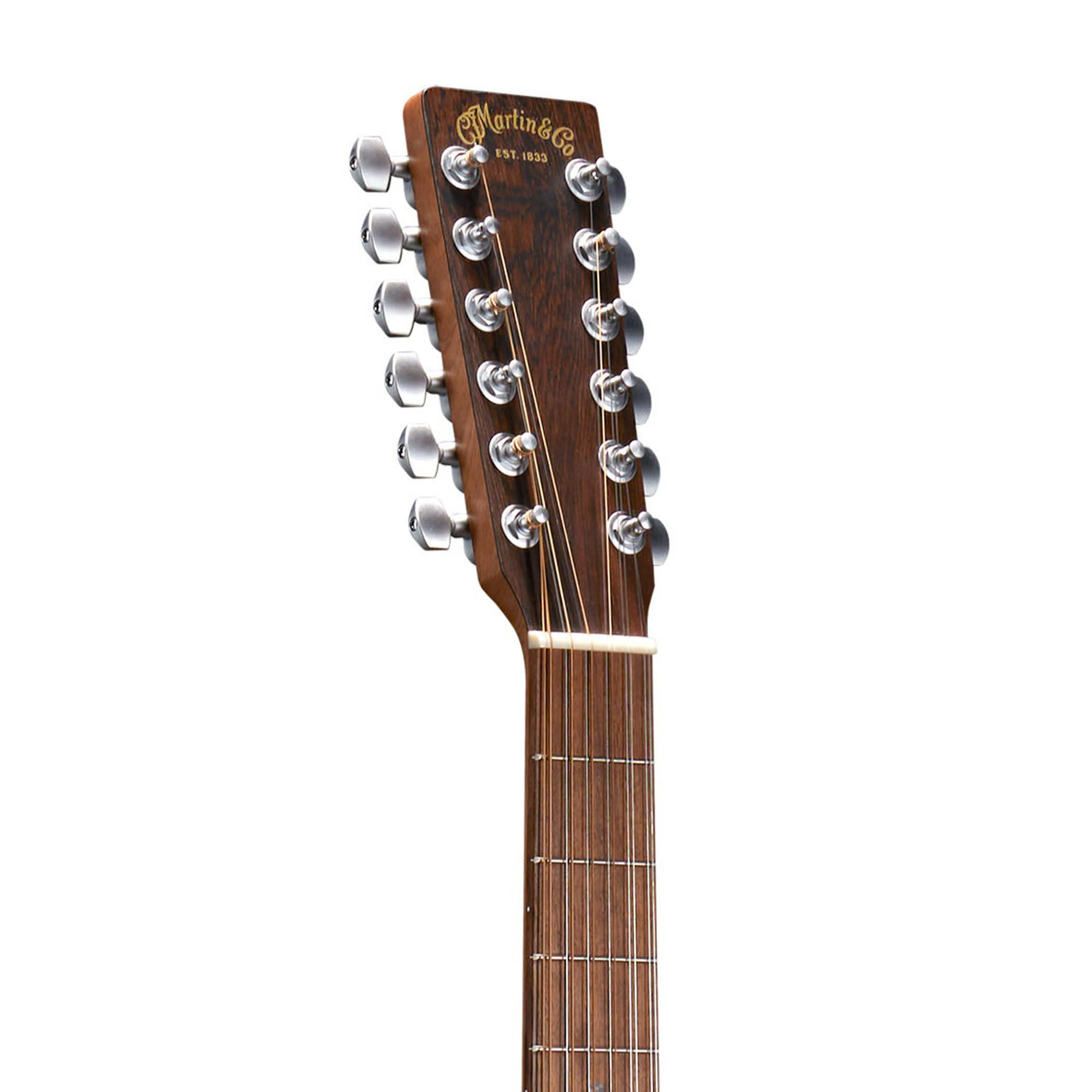 Martin D-X2E X Series 12-String Acoustic-Electric Guitar w/Bag, Brazilian Rosewood HPL B&S - Image 3