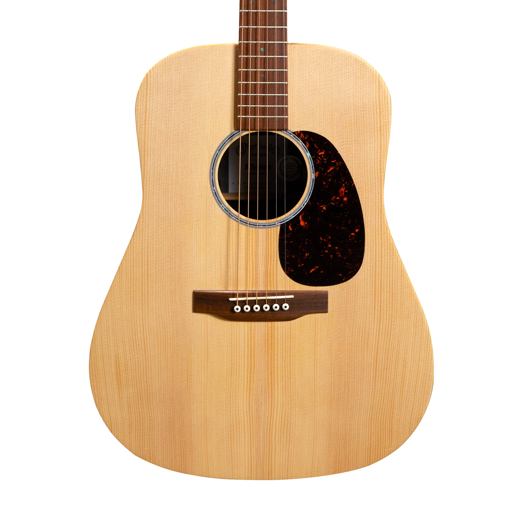Martin D-X2E X Series Left Handed Acoustic-Electric Guitar w/Bag, Brazilian Rosewood - Image 3