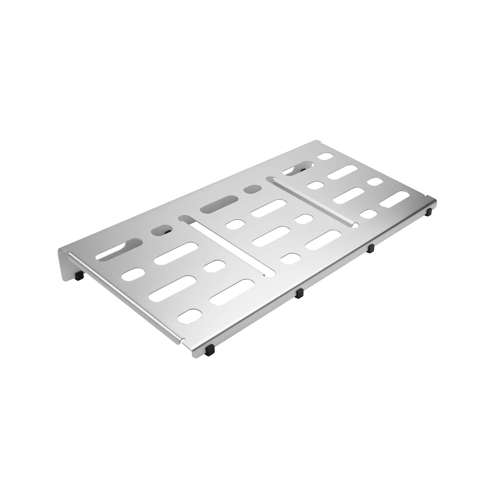 MONO Pedalboard Large, Silver and Pro Accessory Case 2.0, Black - Image 2