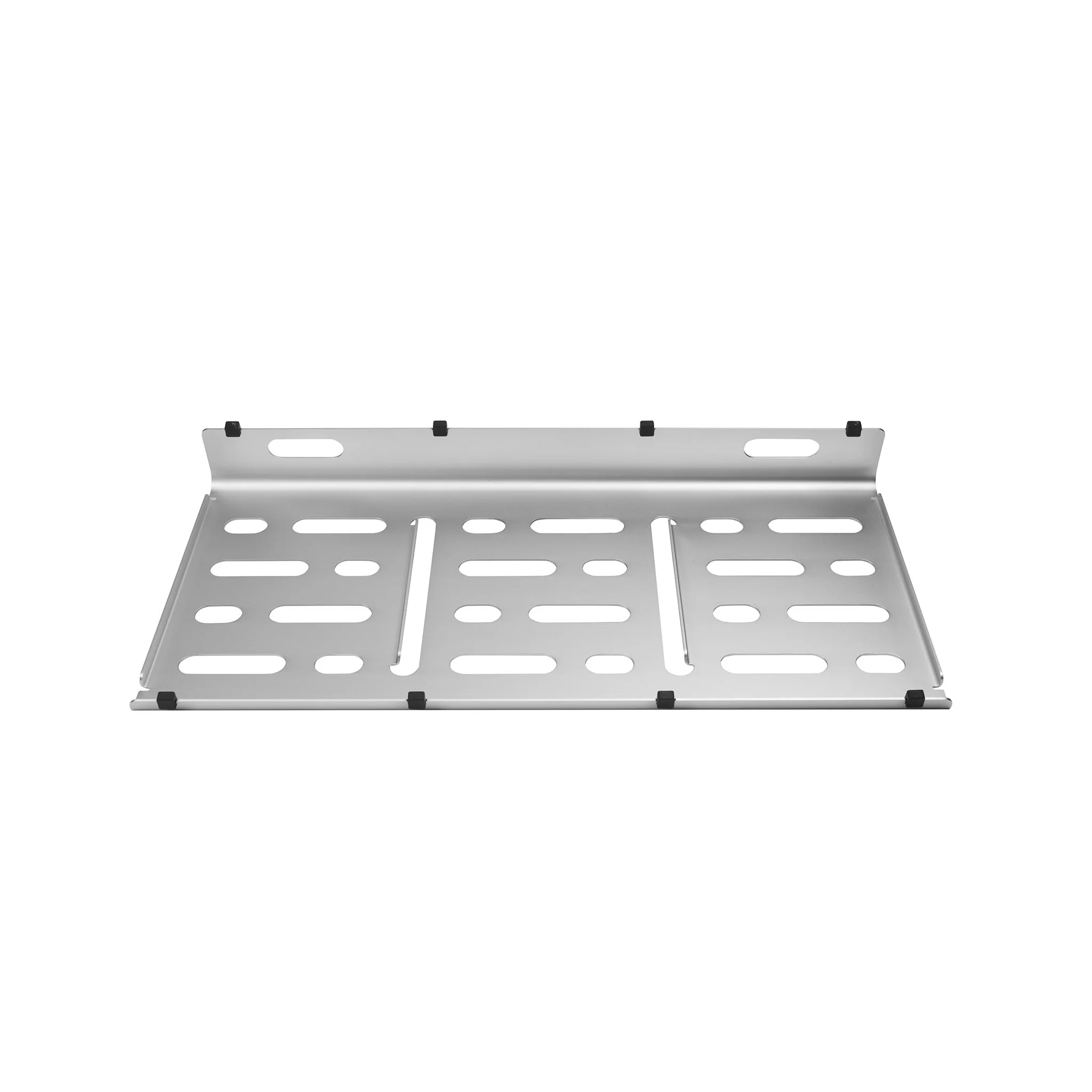 MONO Pedalboard Large, Silver and Pro Accessory Case 2.0, Black - Image 6