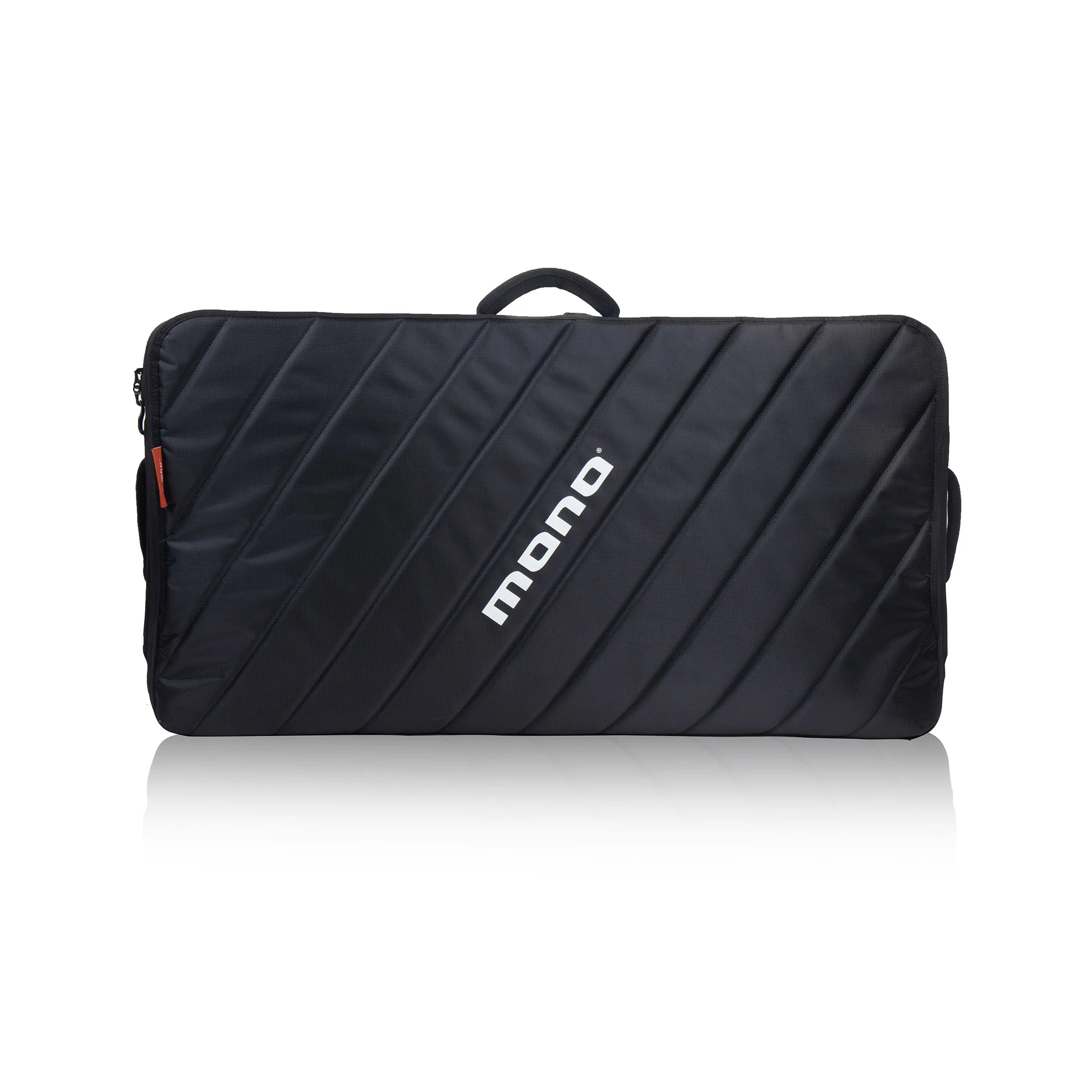 MONO Pedalboard Large, Silver and Pro Accessory Case 2.0, Black - Image 8