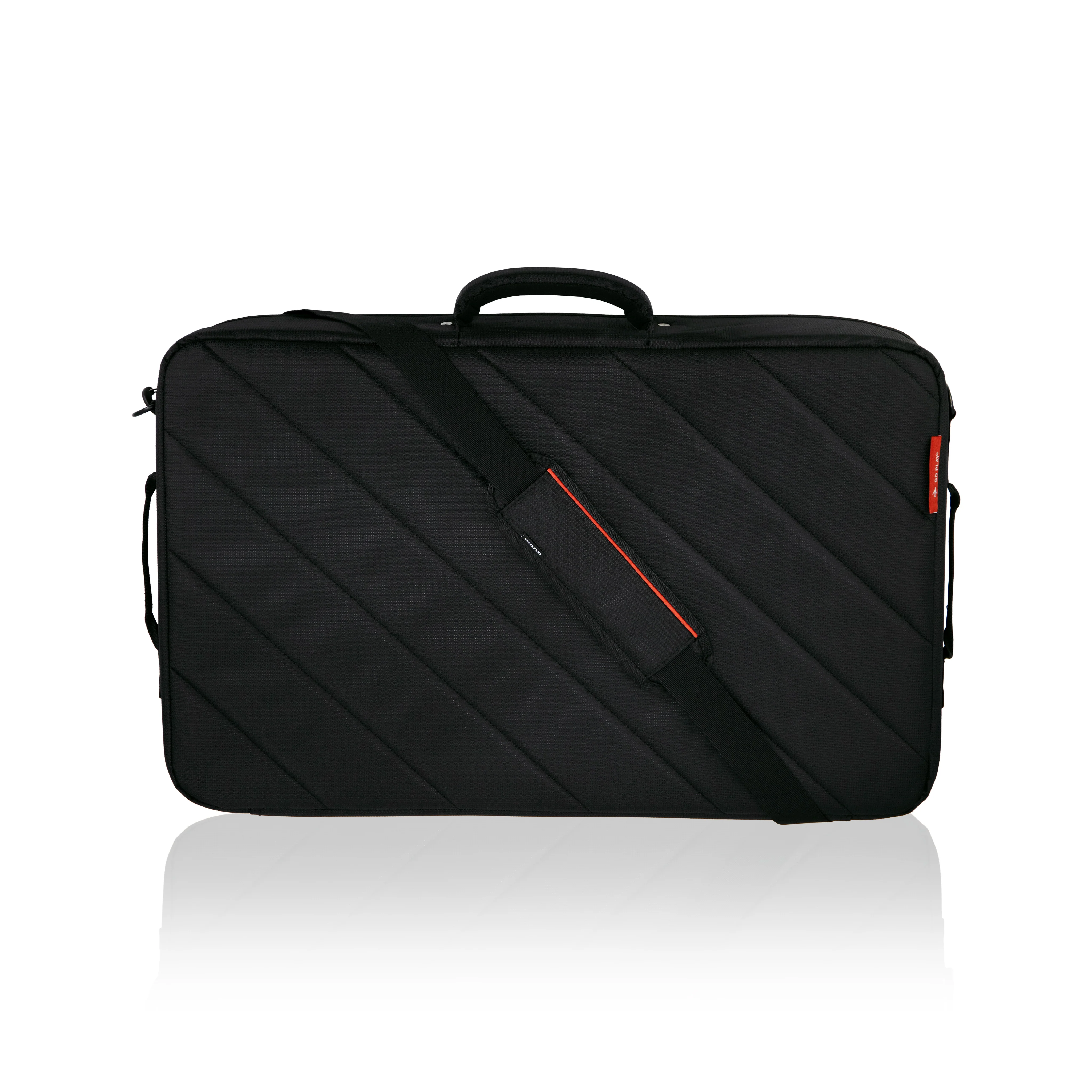 MONO Pedalboard Rail Medium, Black and Stealth Tour Accessory Case, Black - Image 9