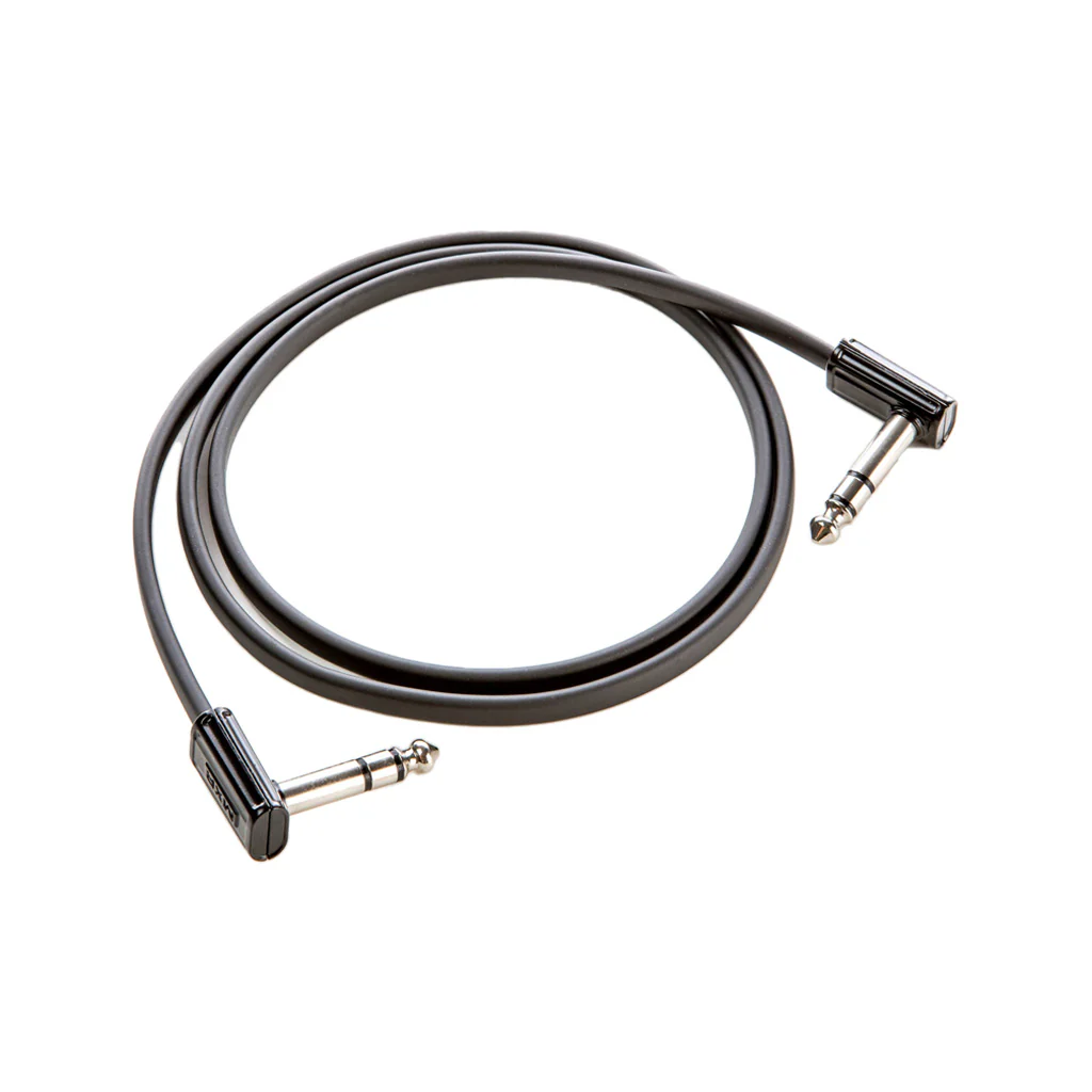 MXR DCISTR3RR 3-foot Right Angle to Right Angle Ribbon Stereo Patch Cable - Image 4