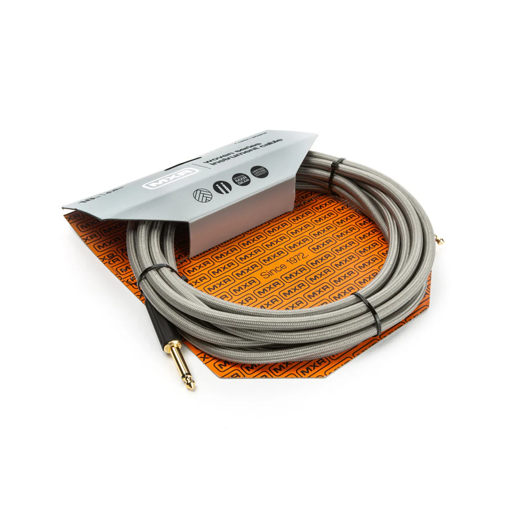 MXR DCIW18 Pro Series Woven Instrument Cable, Straight/Straight, 18ft - Image 3