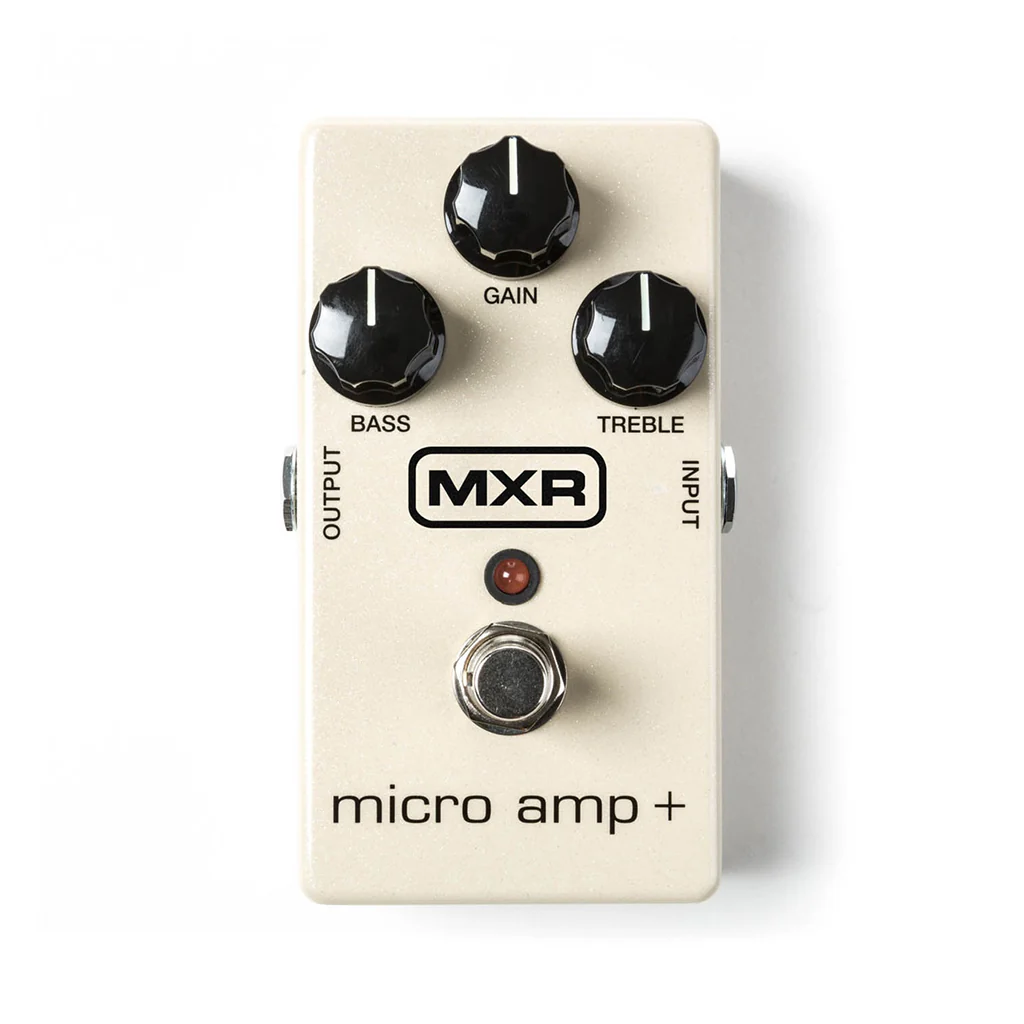 MXR M233 Micro Amp+ Guitar Effects Pedal