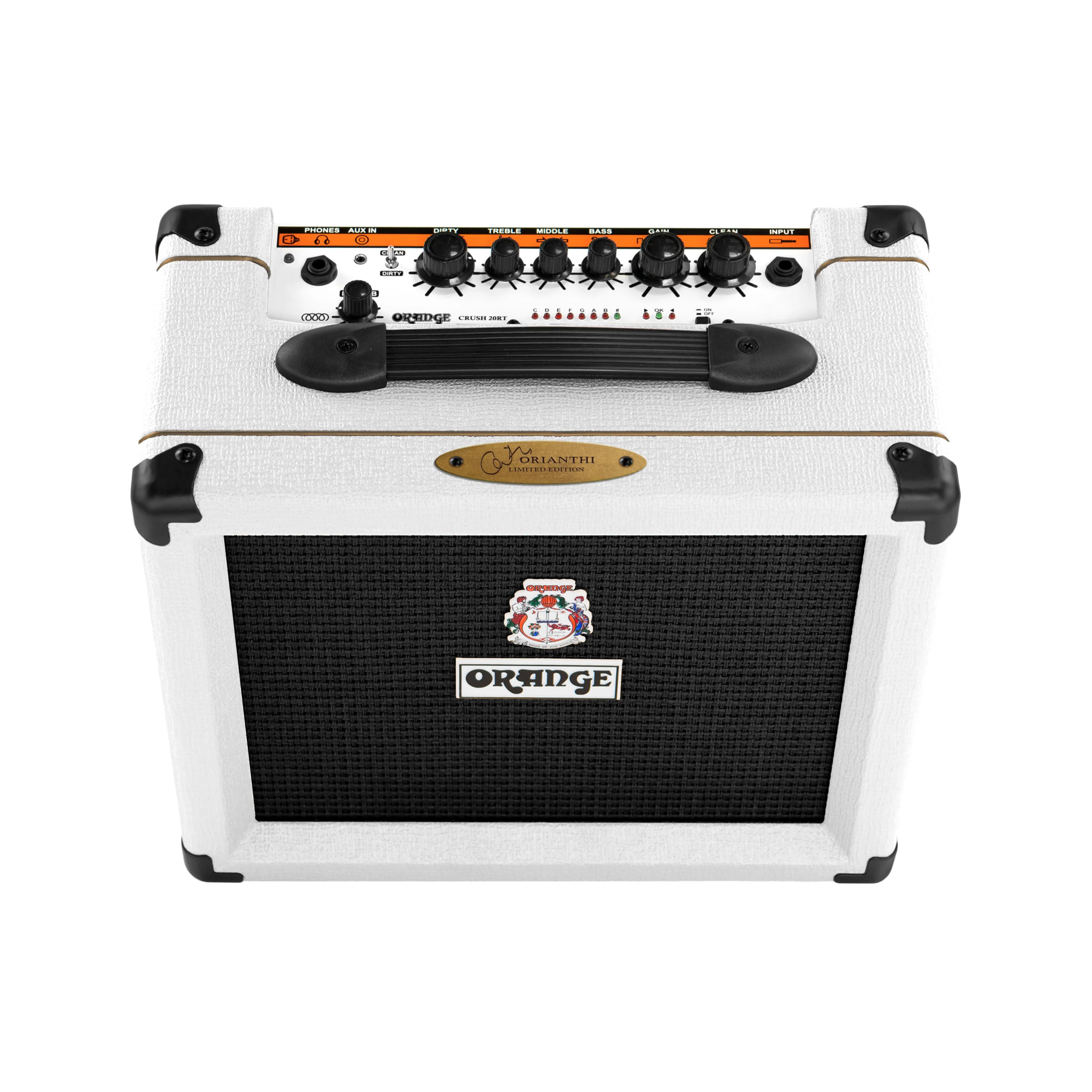 Orange Crush 20RT Limited Edition 1x8 Guitar Combo Amplifier, Orianthi White - Image 2