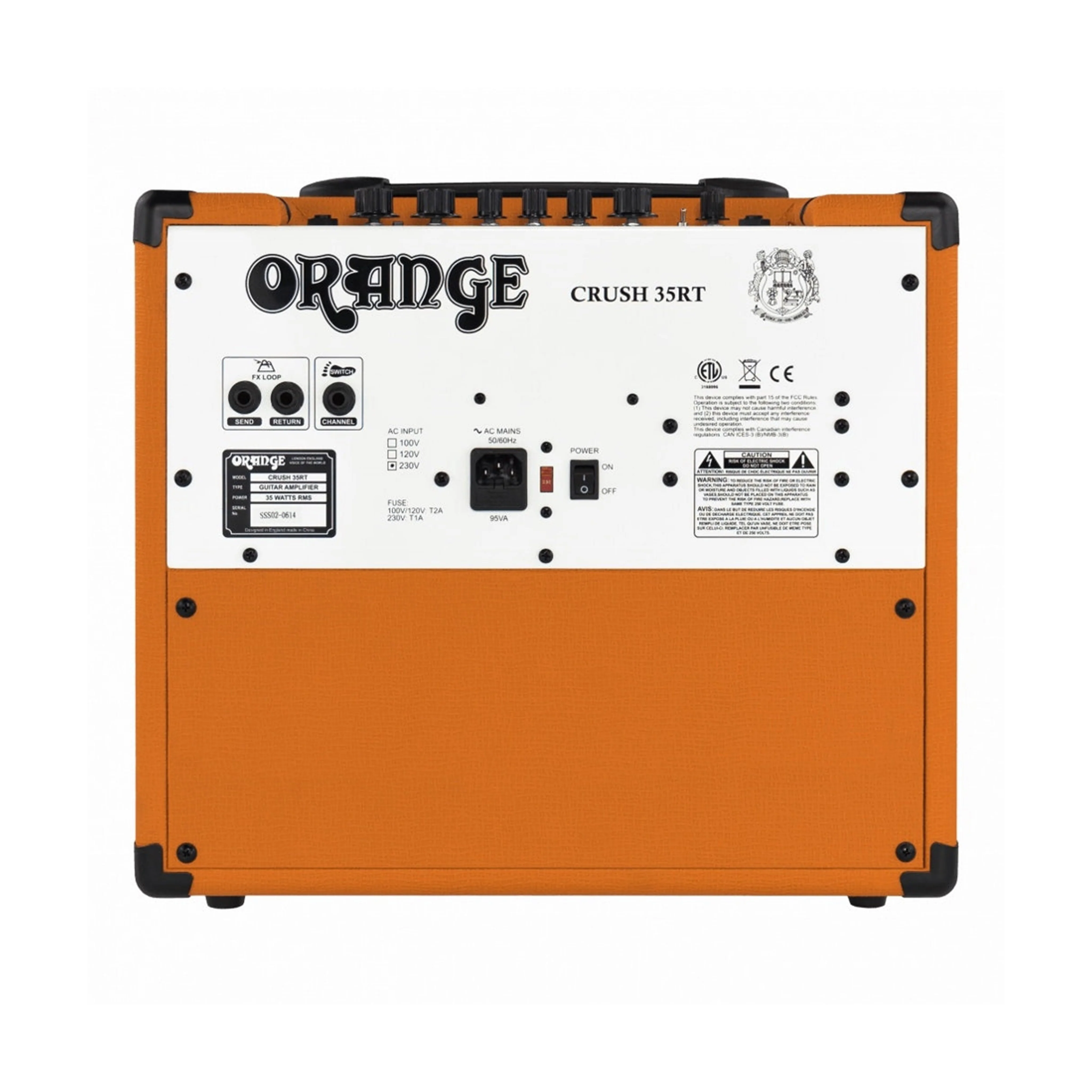 Orange Crush 35RT 1x10" 35-watt Combo Amp - Image 5