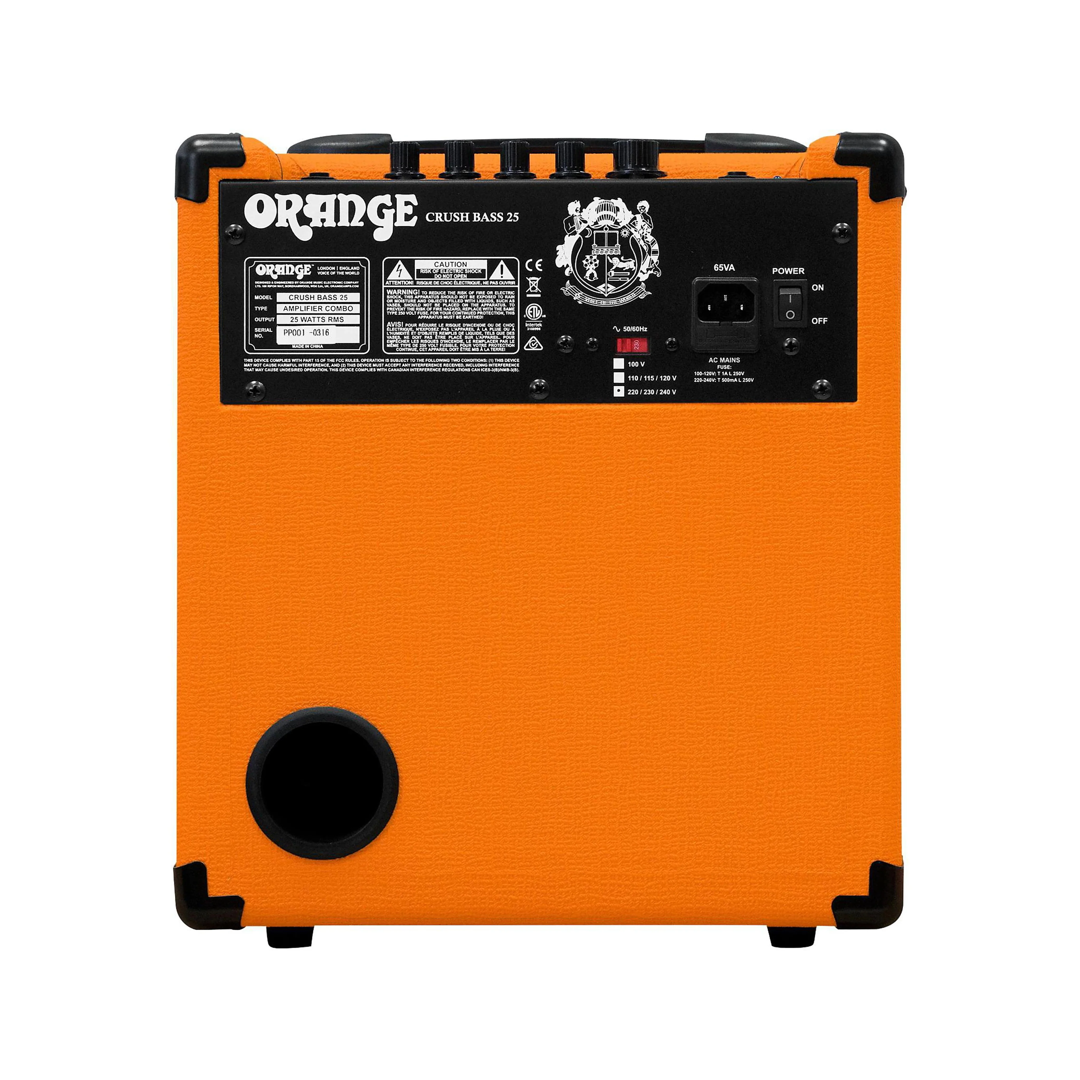 Orange Crush Bass 25 1x8" 25-watt Bass Combo Amp - Image 5
