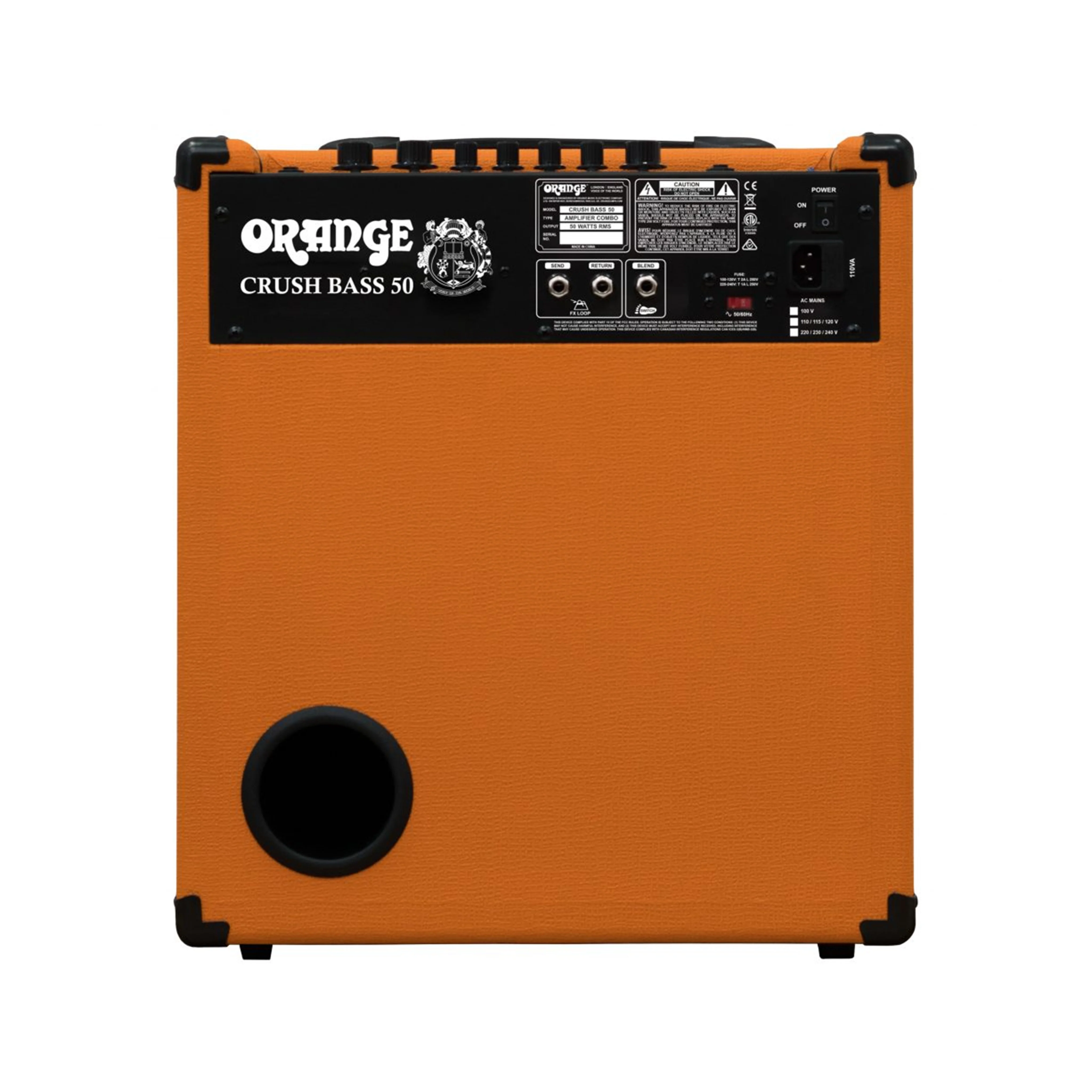 Orange Crush Bass 50 1x12" 50-watt Bass Combo Amp - Image 5