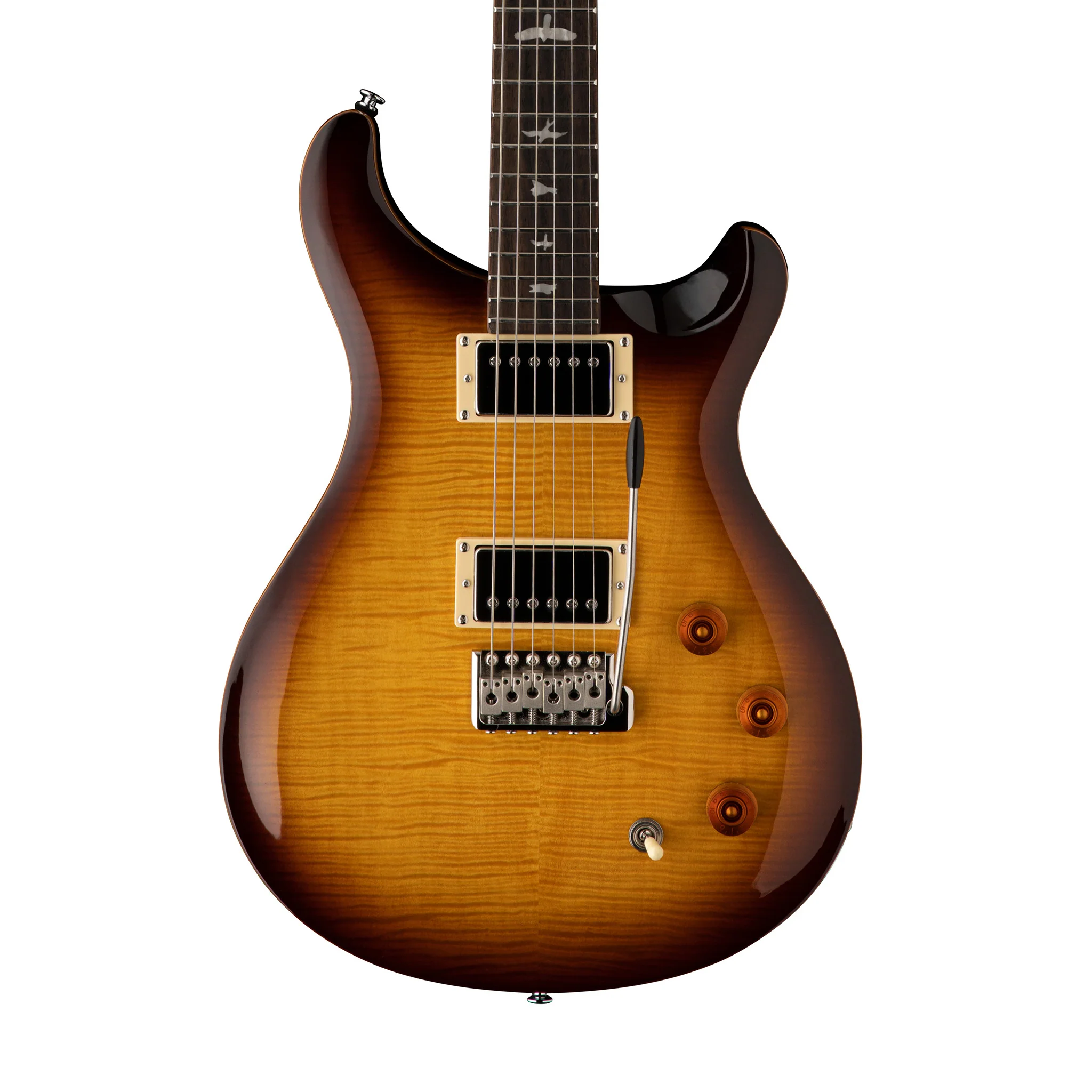 PRS SE DGT David Grissom Signature Solidbody Electric Guitar, McCarty Tobacco Sunburst - Image 4