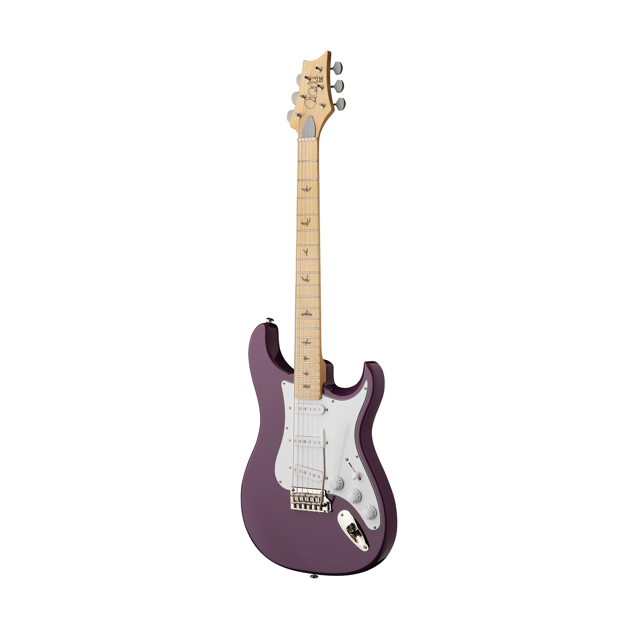 PRS SE Silver Sky Maple Electric Guitar, Summit Purple - Image 3